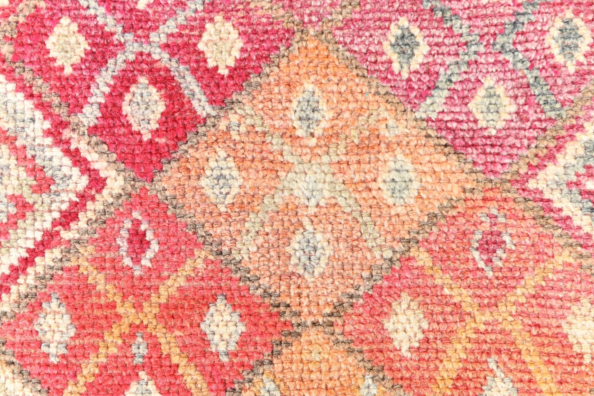 Vintage Herki Runner Rug 2'11" x 10'2" ft