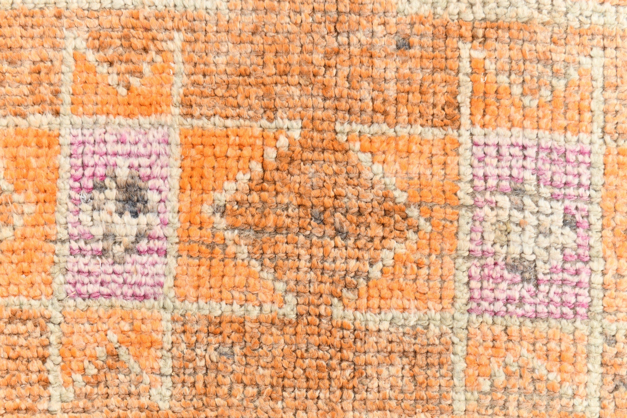 Vintage Herki Runner Rug 2'11" x 10'3" ft