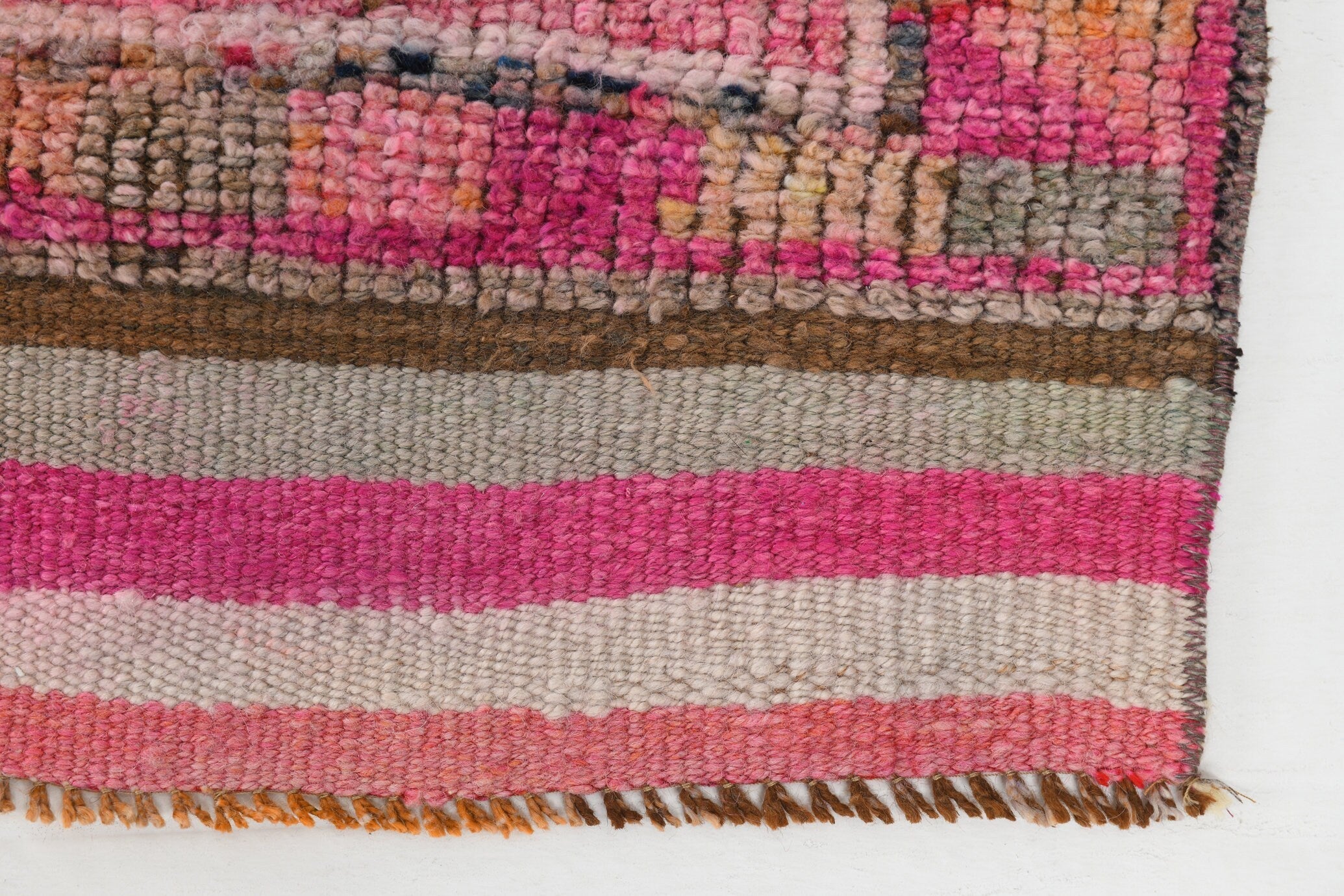 Vintage Herki Runner Rug 2'11" x 10'8" ft