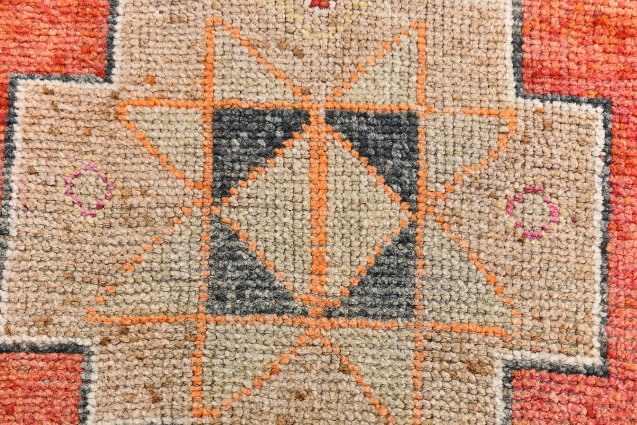 Vintage Herki Runner Rug 2'11" x 10'8" ft