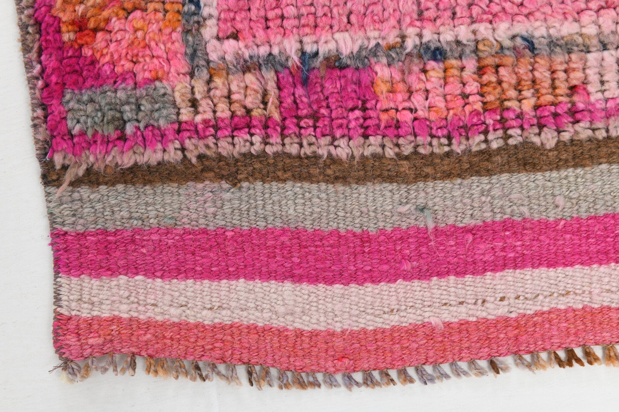 Vintage Herki Runner Rug 2'11" x 10'8" ft