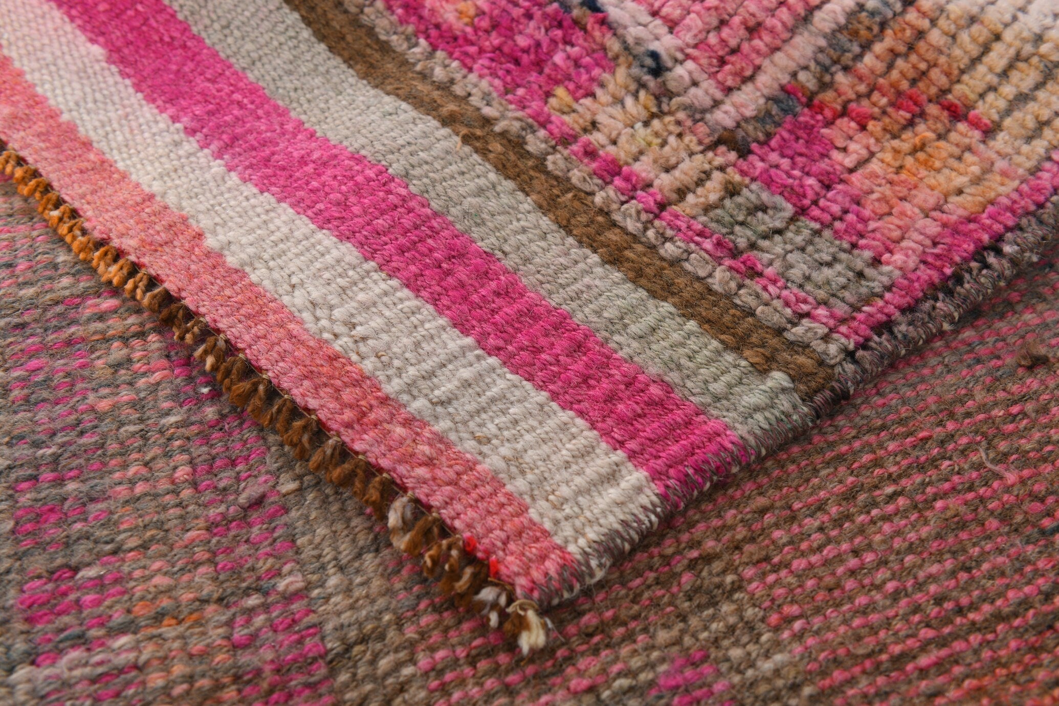 Vintage Herki Runner Rug 2'11" x 10'8" ft