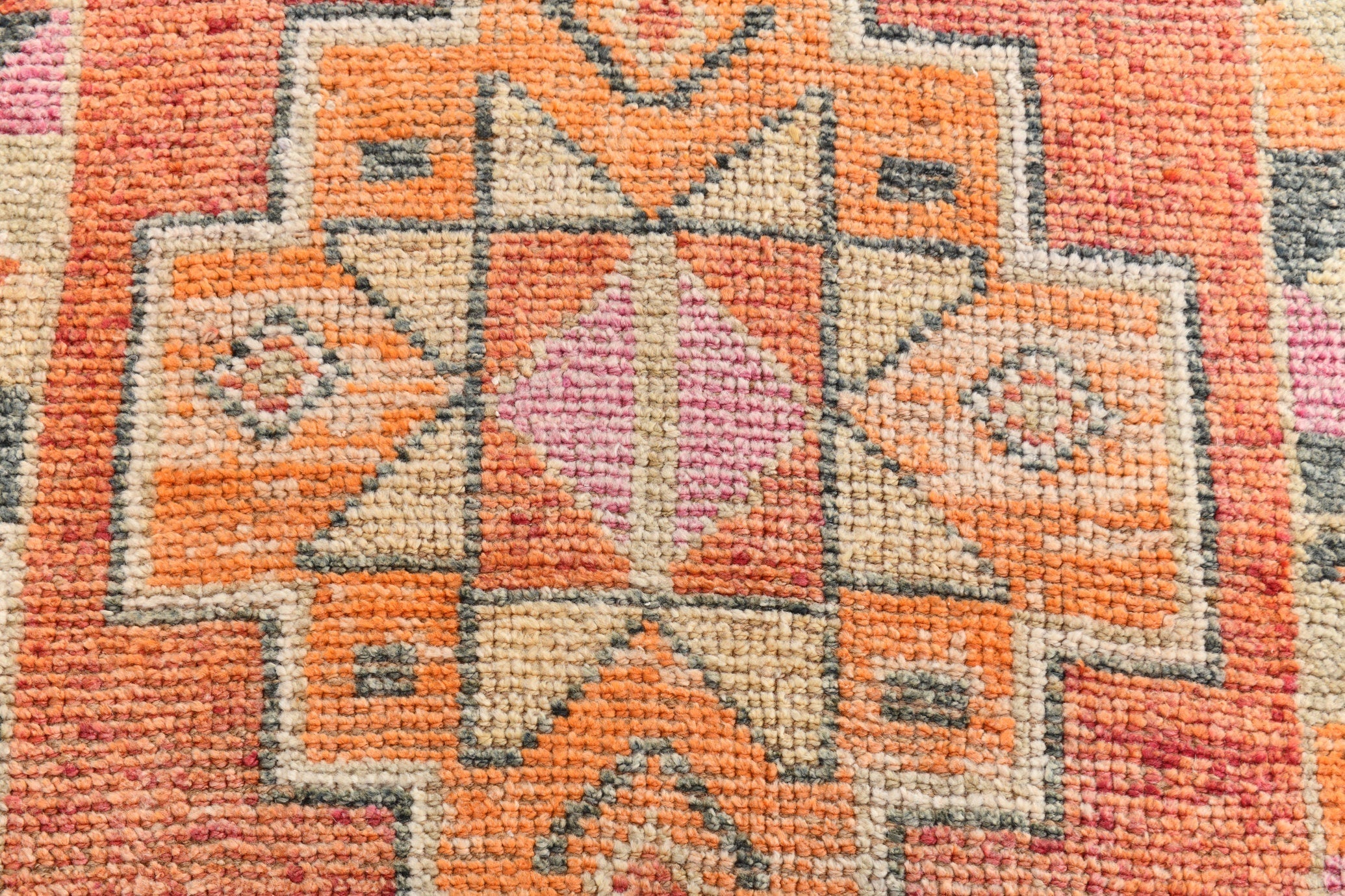 Vintage Herki Runner Rug 2'11" x 10'8" ft