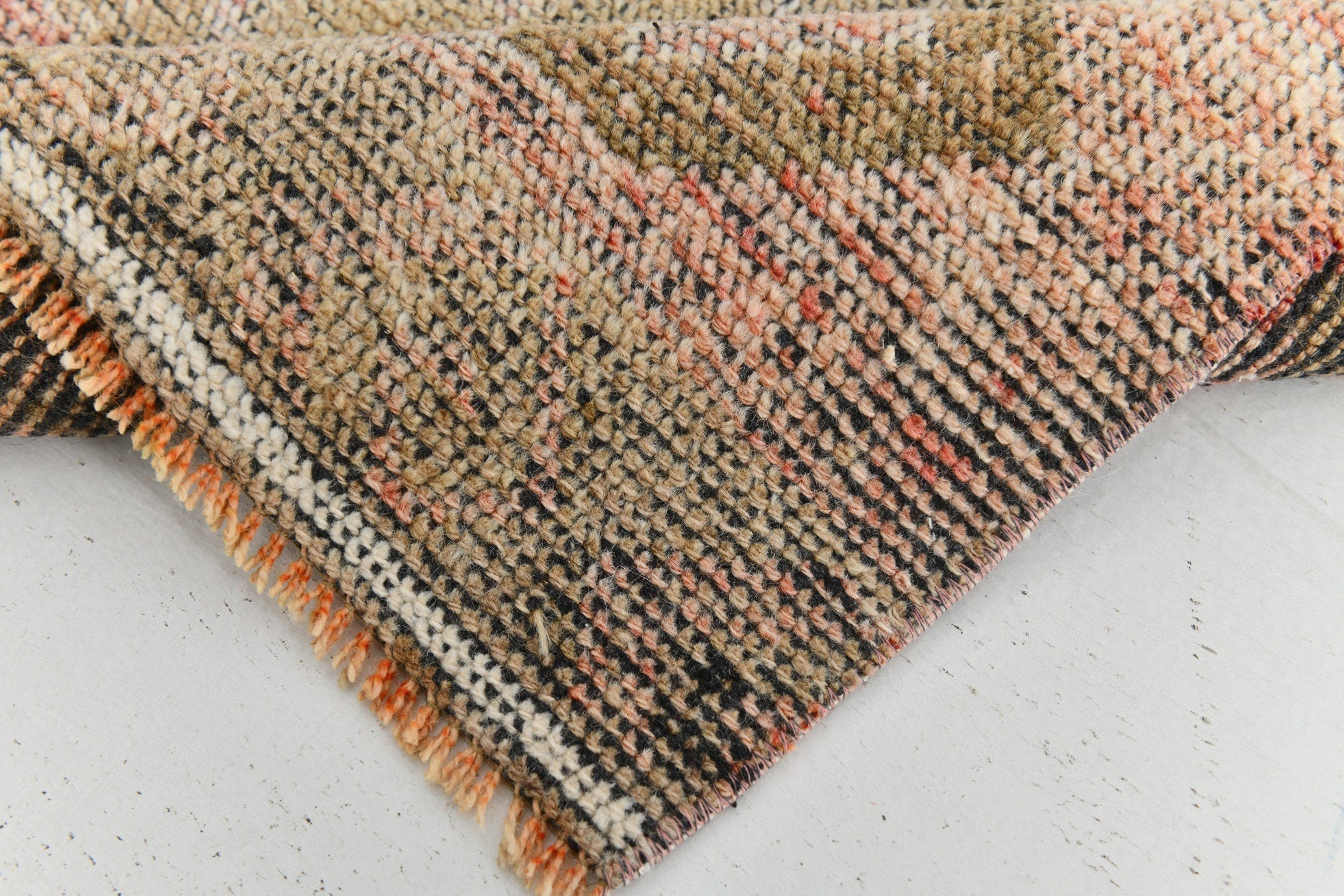 Vintage Herki Runner Rug 2’11’’ x 11’5’’ ft