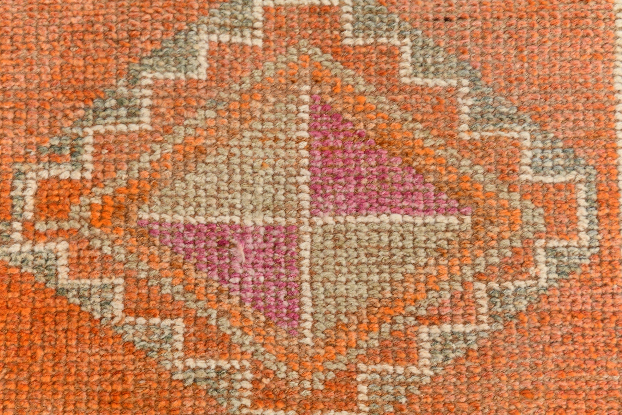 Vintage Herki Runner Rug 2'11" x 11'6" ft