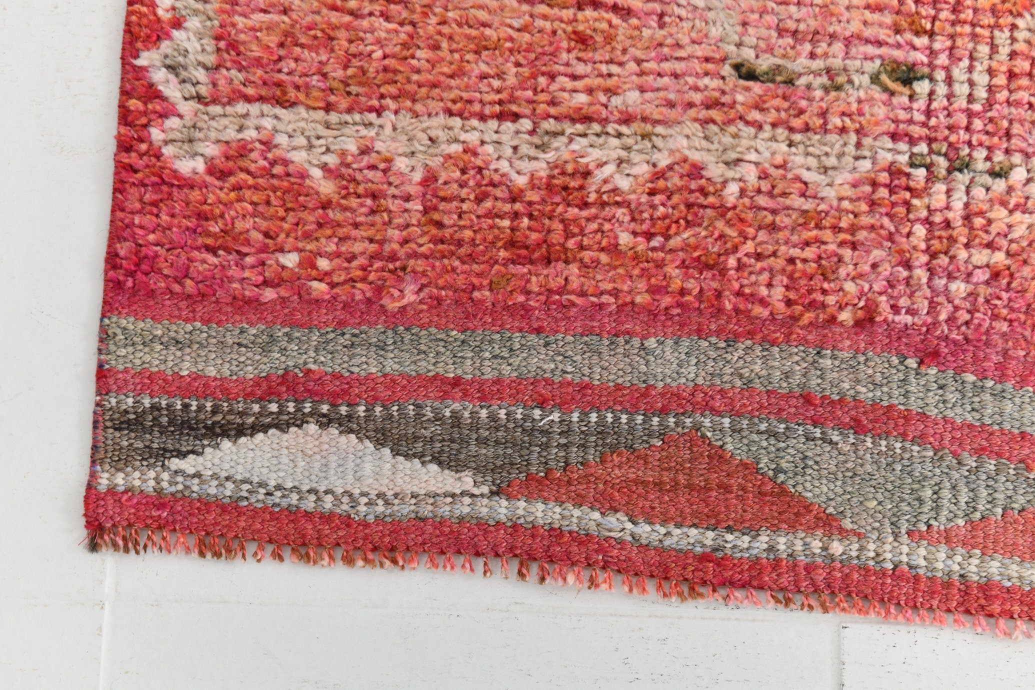 Vintage Herki Runner Rug 2’11’’ x 11’7’’ ft