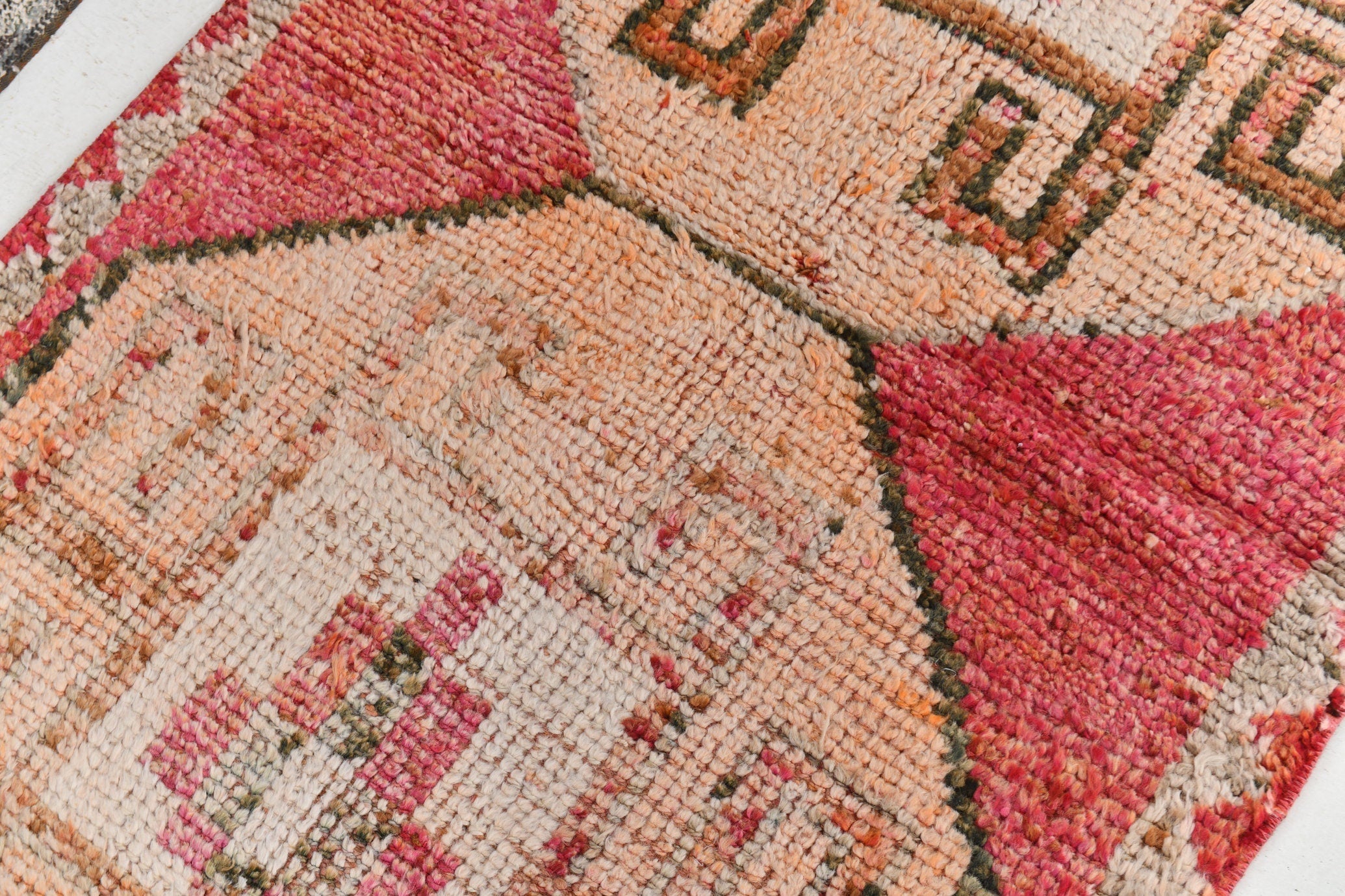 Vintage Herki Runner Rug 2’11’’ x 11’7’’ ft
