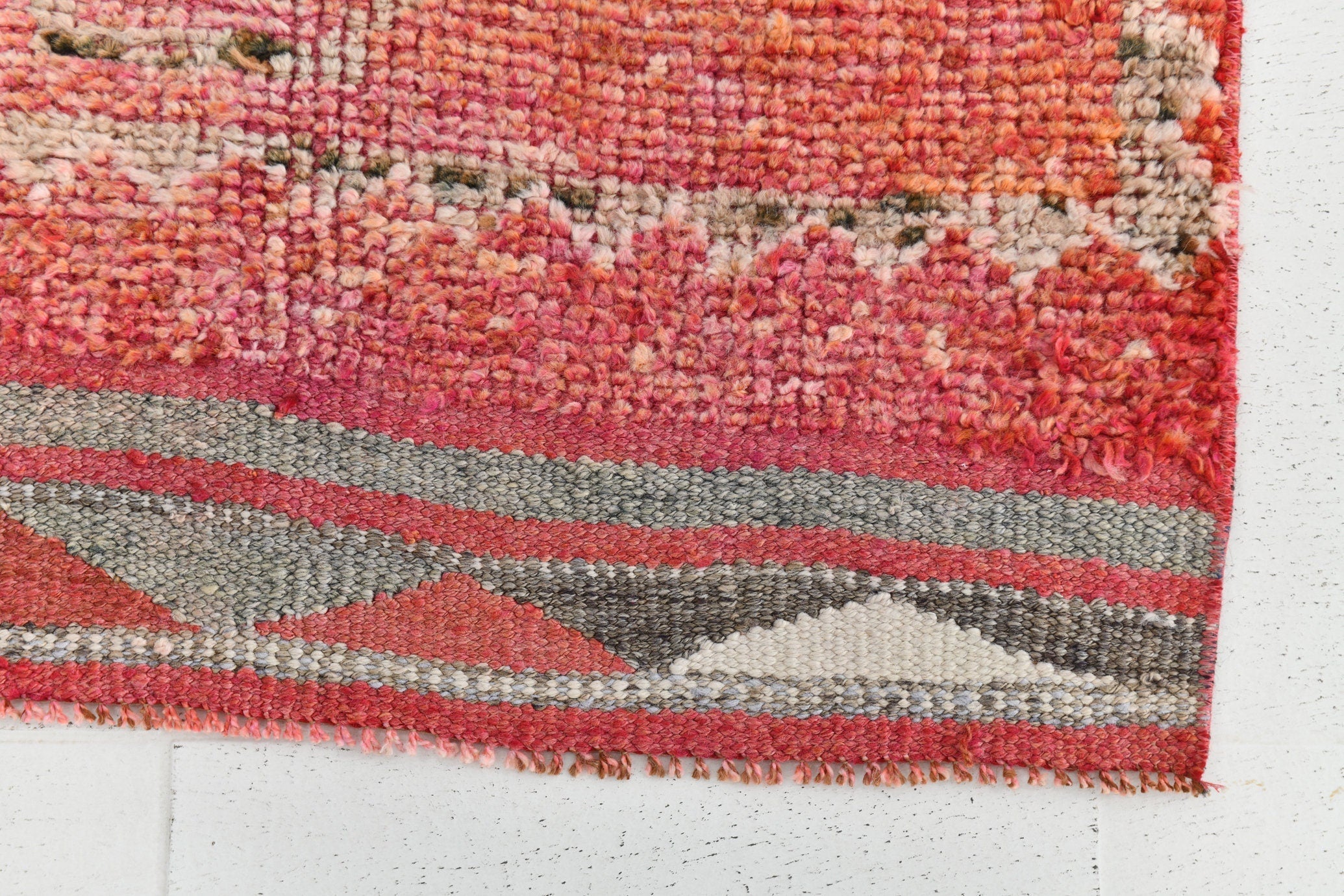 Vintage Herki Runner Rug 2’11’’ x 11’7’’ ft