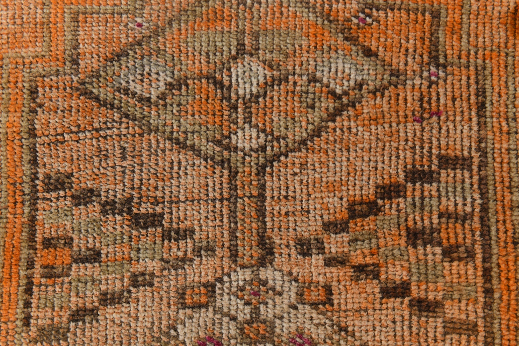 Vintage Herki Runner Rug 2'11" x 12'10" ft