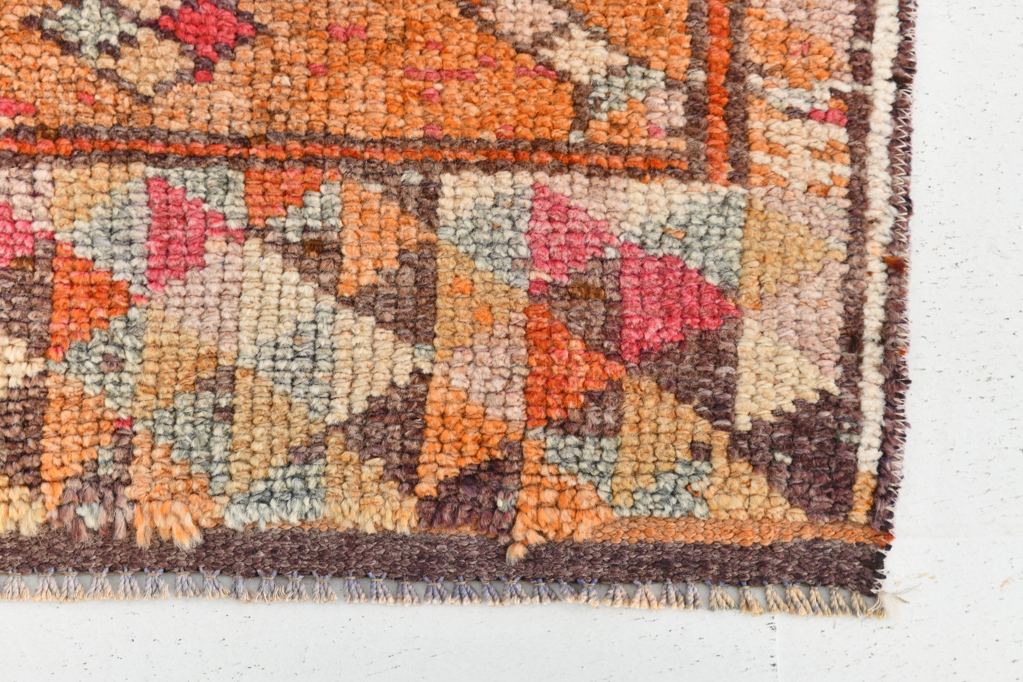 Vintage Herki Runner Rug 2’11’’ x 12’4’’ ft