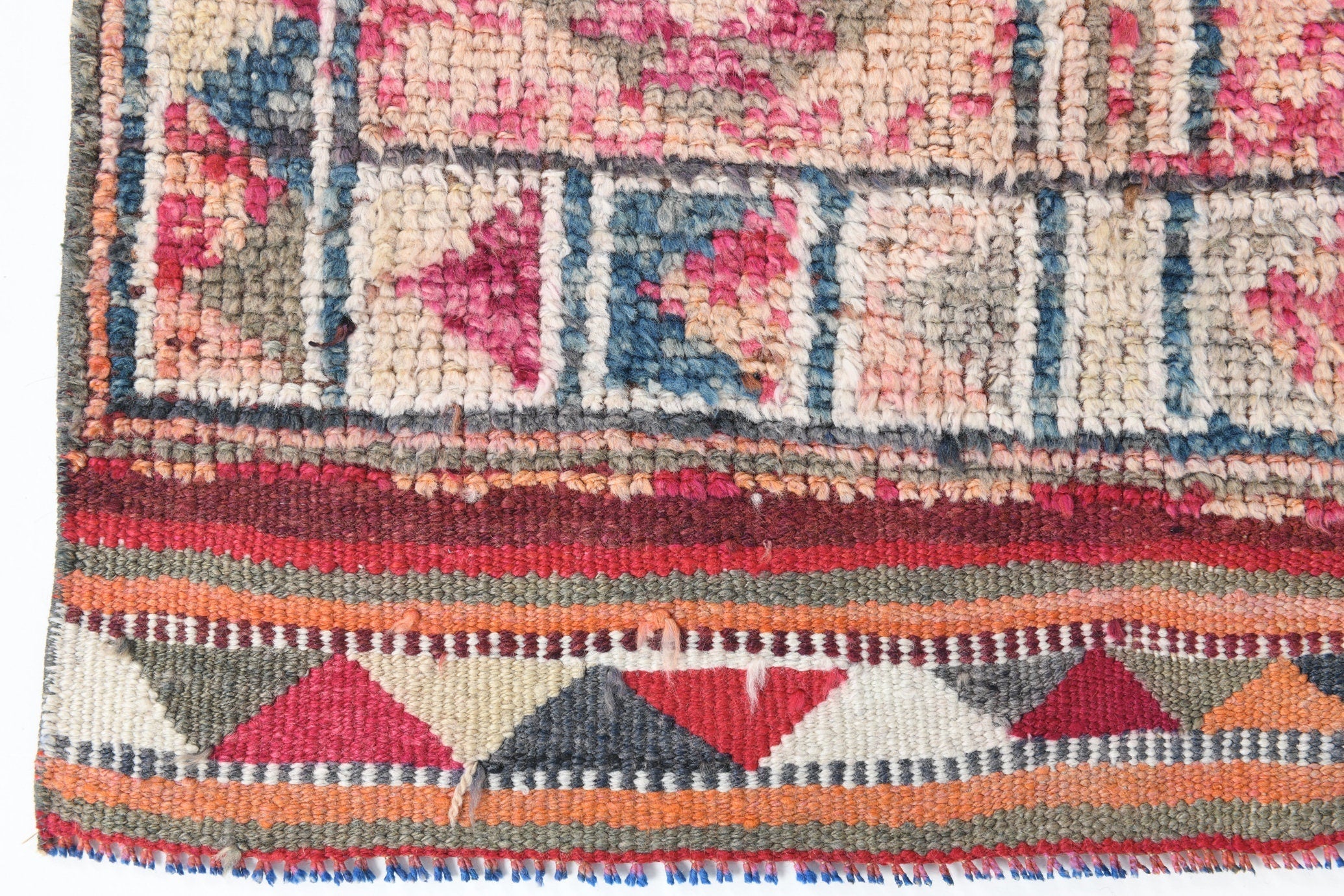 Vintage Herki Runner Rug 2’11’’ x 13’4’’ ft