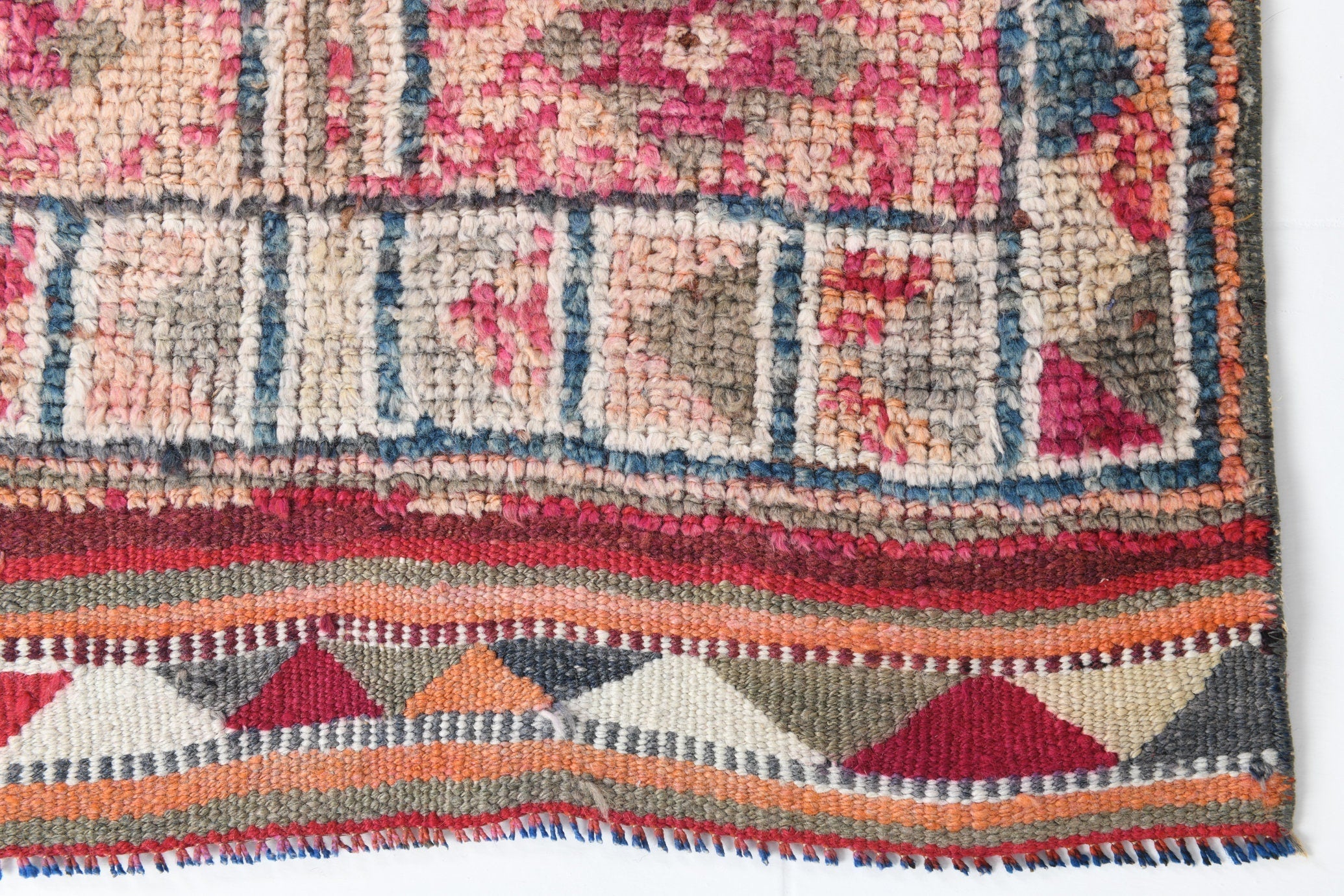 Vintage Herki Runner Rug 2’11’’ x 13’4’’ ft
