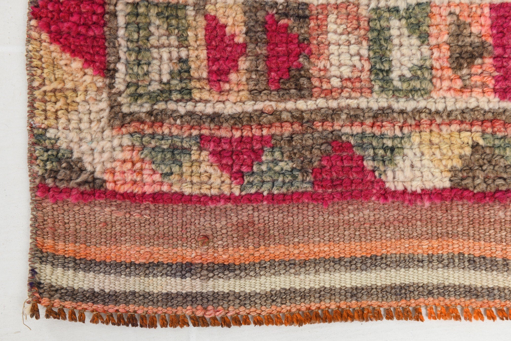 Vintage Herki Runner Rug 2’11’’ x 9’2’’ ft