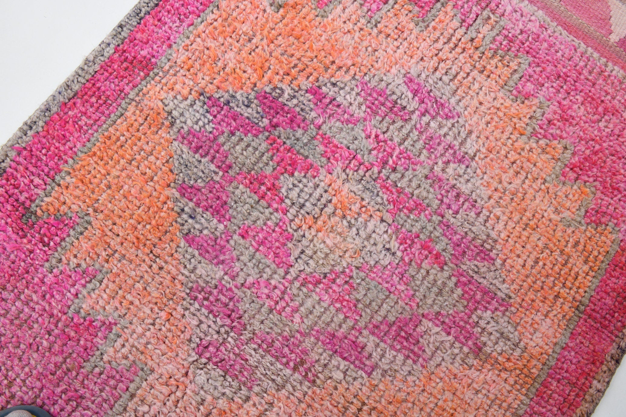Vintage Herki Runner Rug 2'11" x 9'8" ft