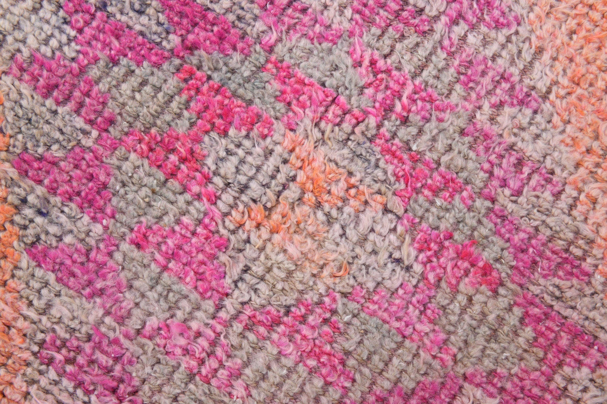 Vintage Herki Runner Rug 2'11" x 9'8" ft