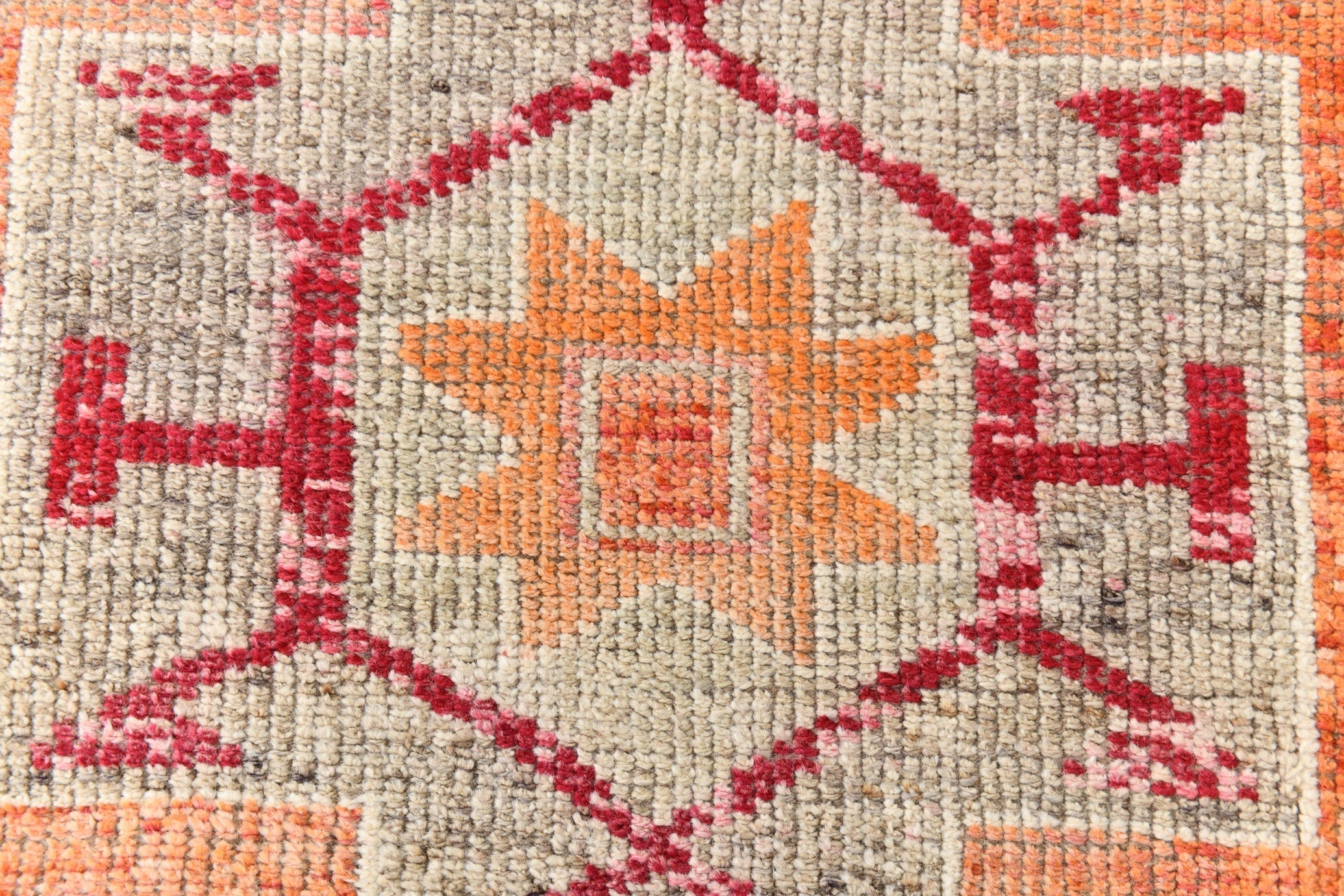 Vintage Herki Runner Rug 2’12’’ x 10’3’’ ft