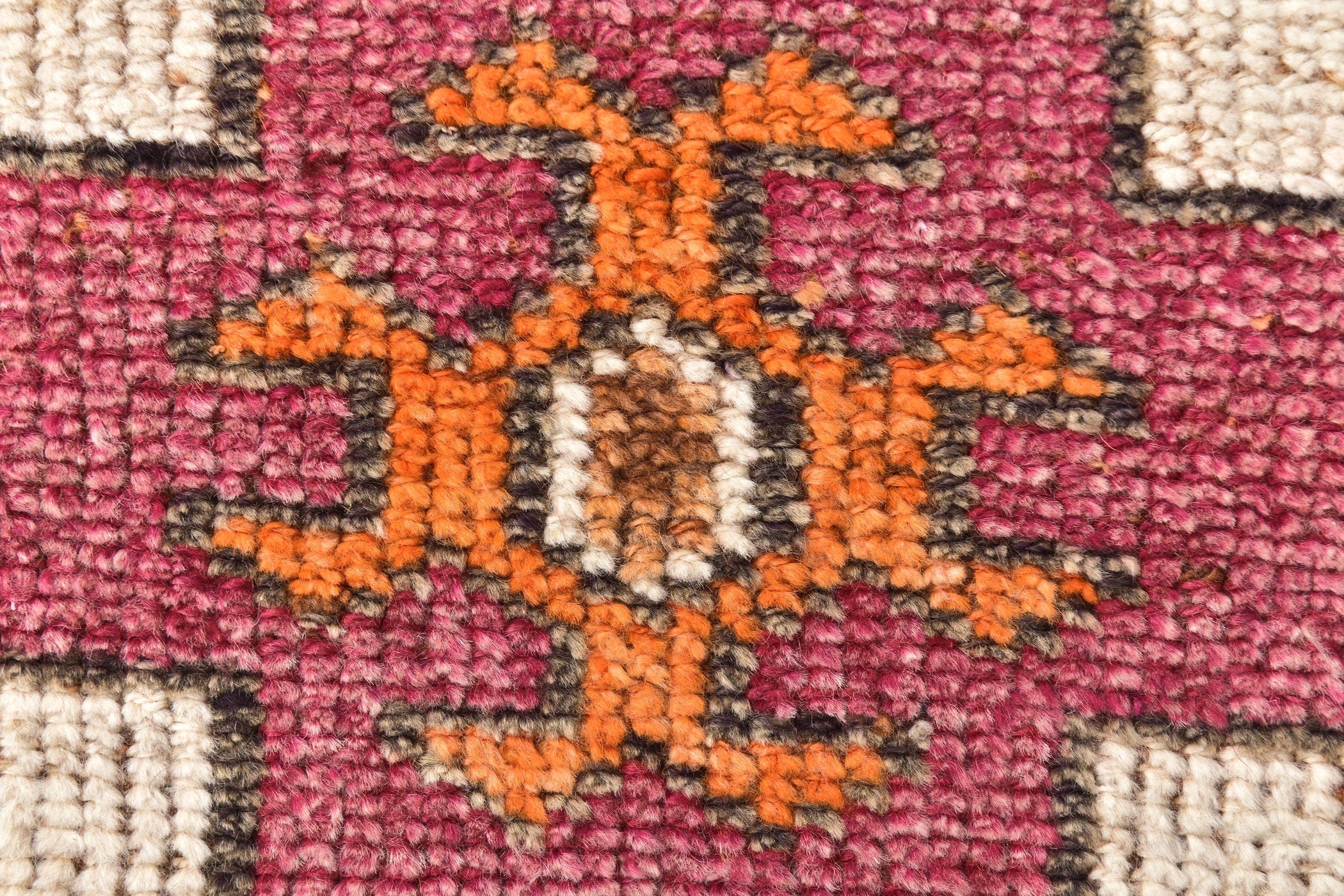Vintage Herki Runner Rug 2’12’’ x 11’6’’ ft