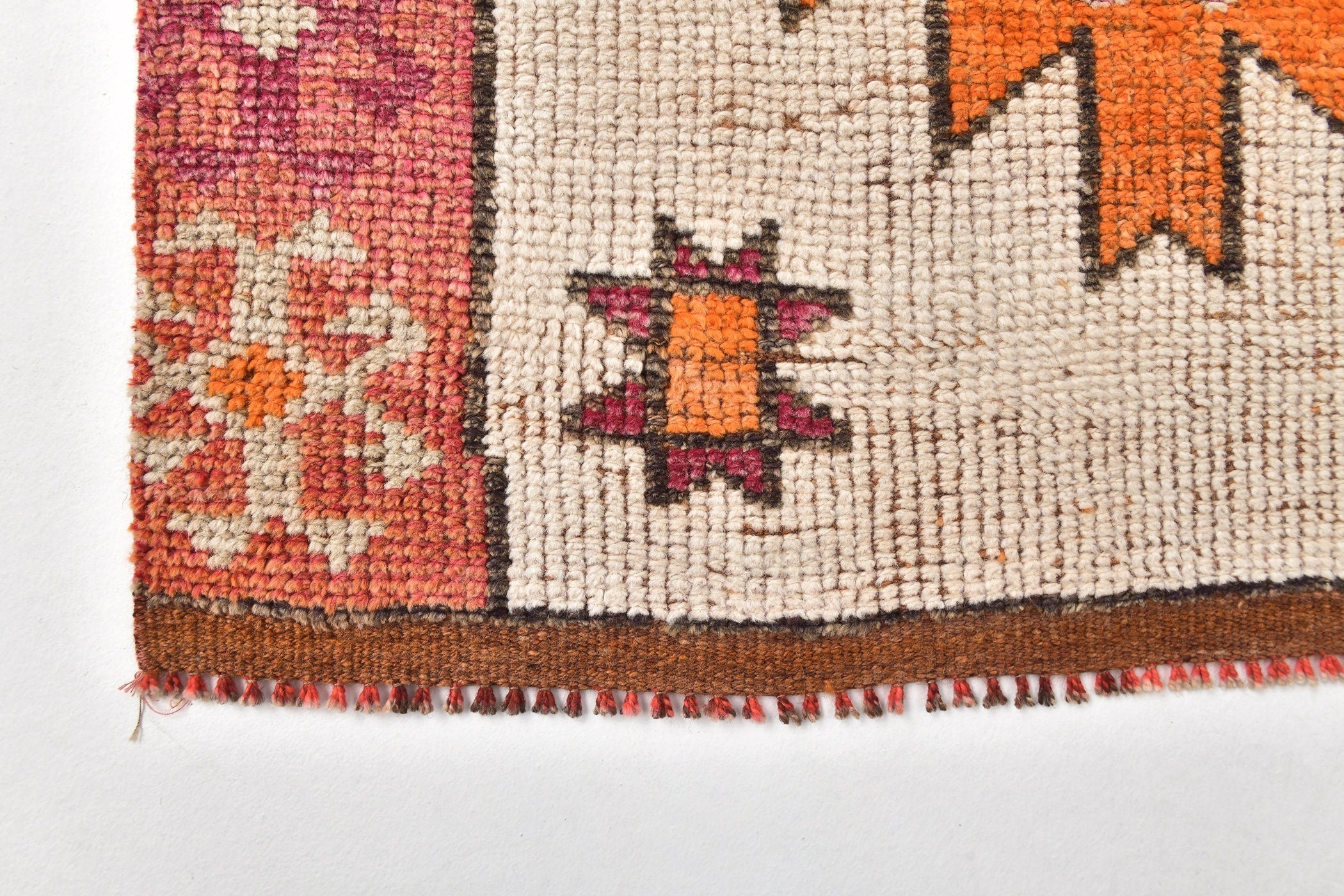 Vintage Herki Runner Rug 2’12’’ x 11’6’’ ft