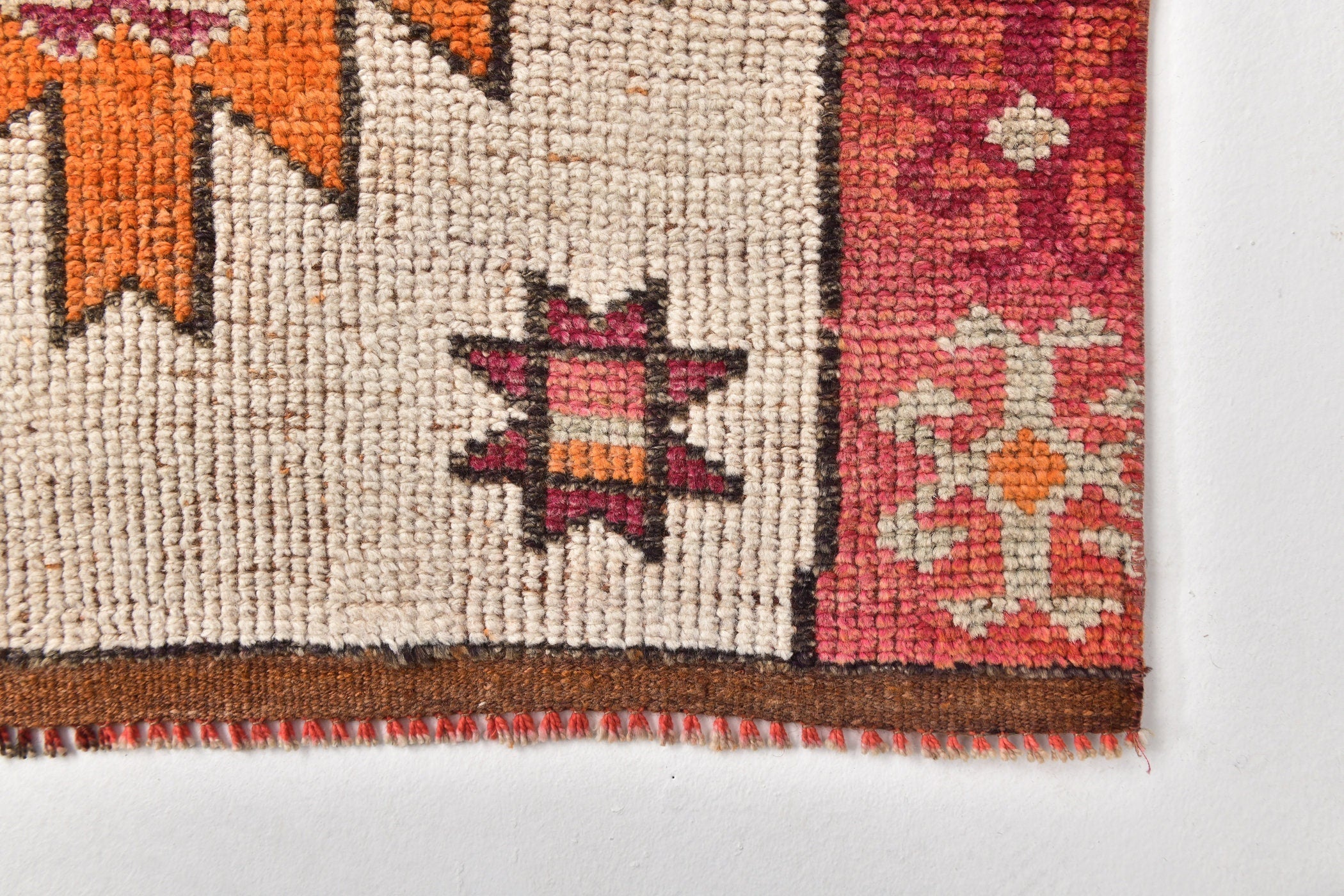 Vintage Herki Runner Rug 2’12’’ x 11’6’’ ft