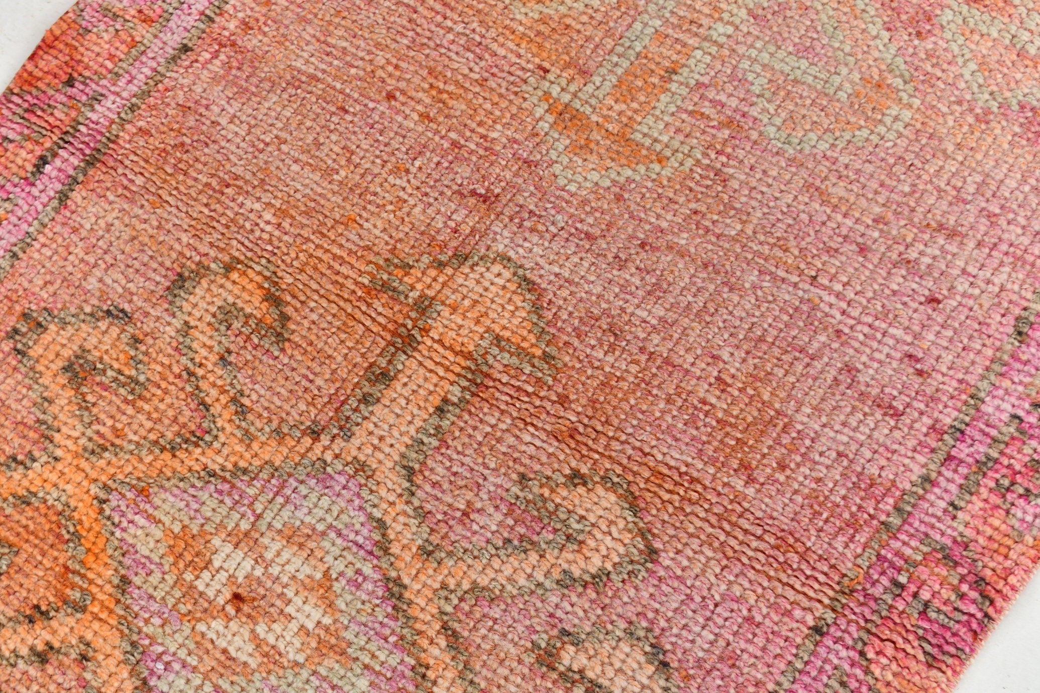 Vintage Herki Runner Rug 2’12’’ x 9’11’’ ft