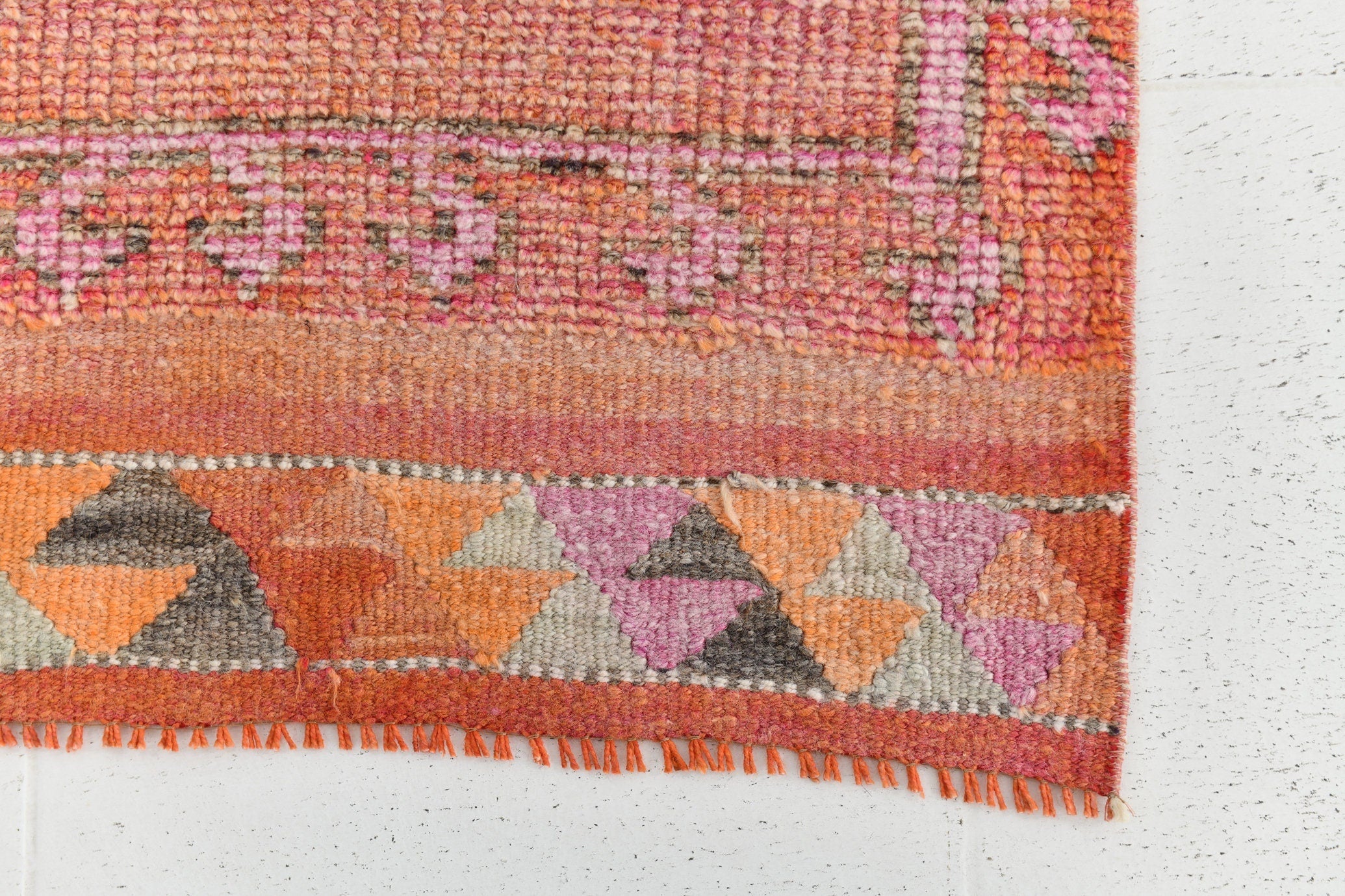 Vintage Herki Runner Rug 2’12’’ x 9’11’’ ft