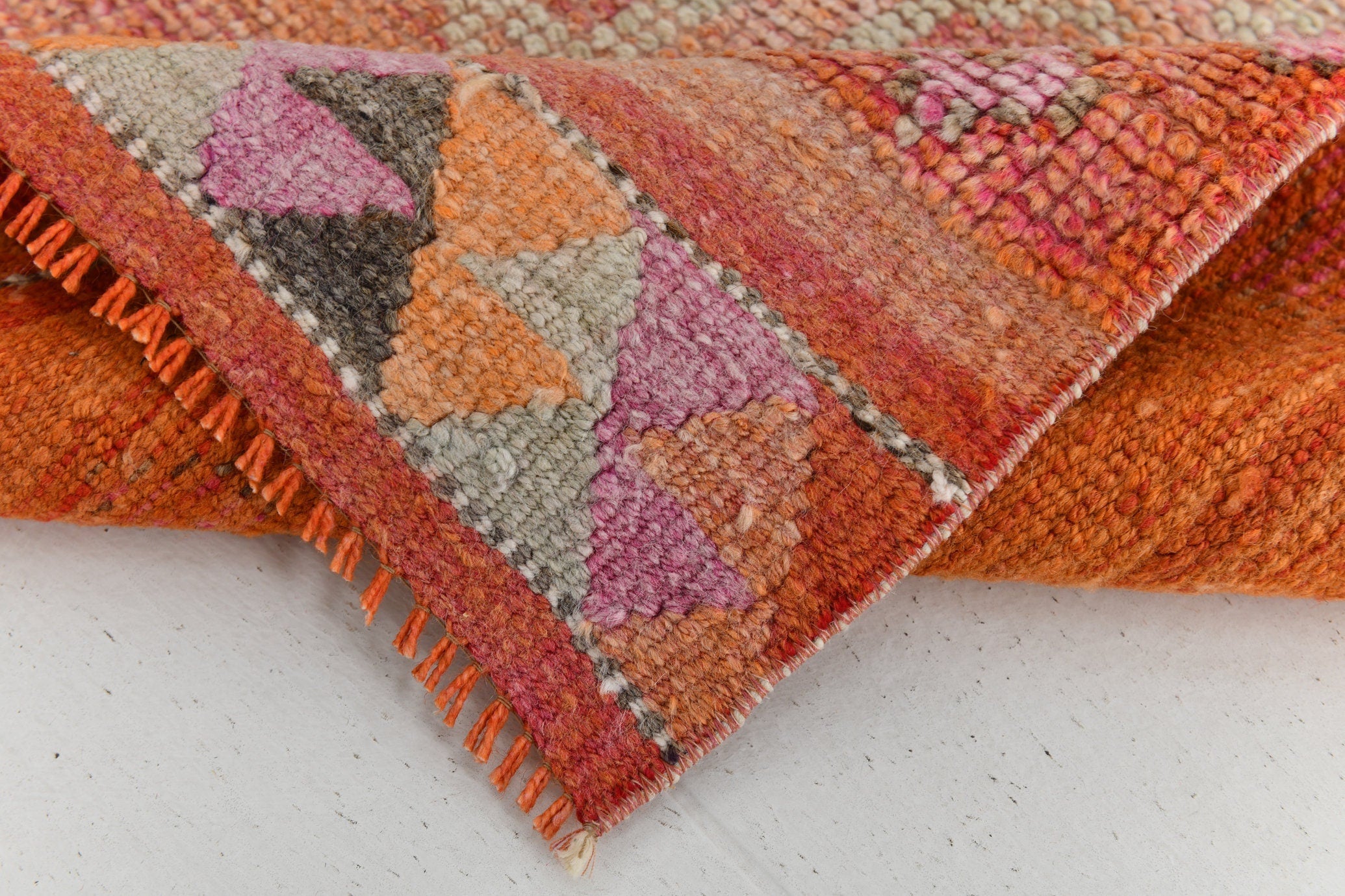 Vintage Herki Runner Rug 2’12’’ x 9’11’’ ft