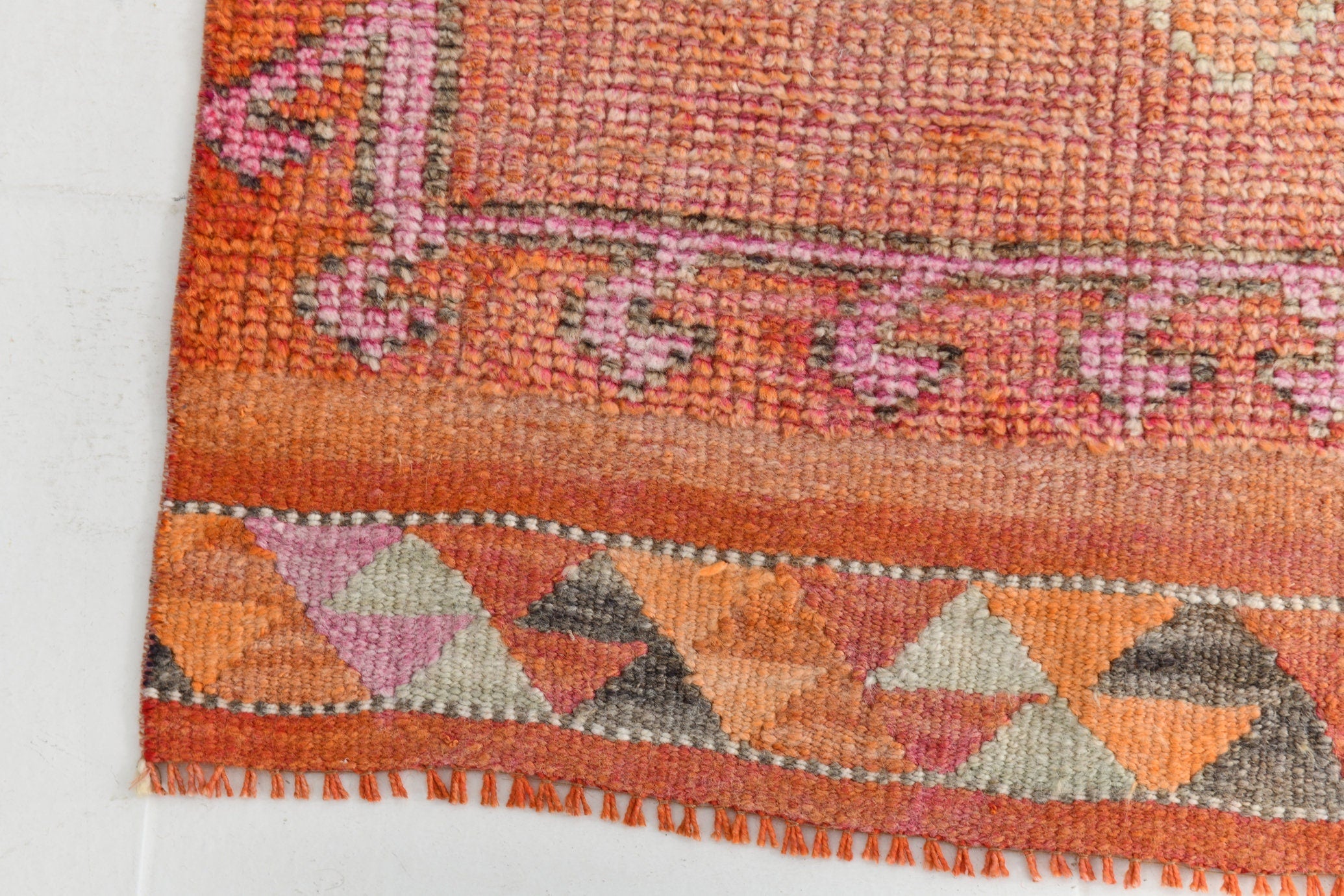 Vintage Herki Runner Rug 2’12’’ x 9’11’’ ft