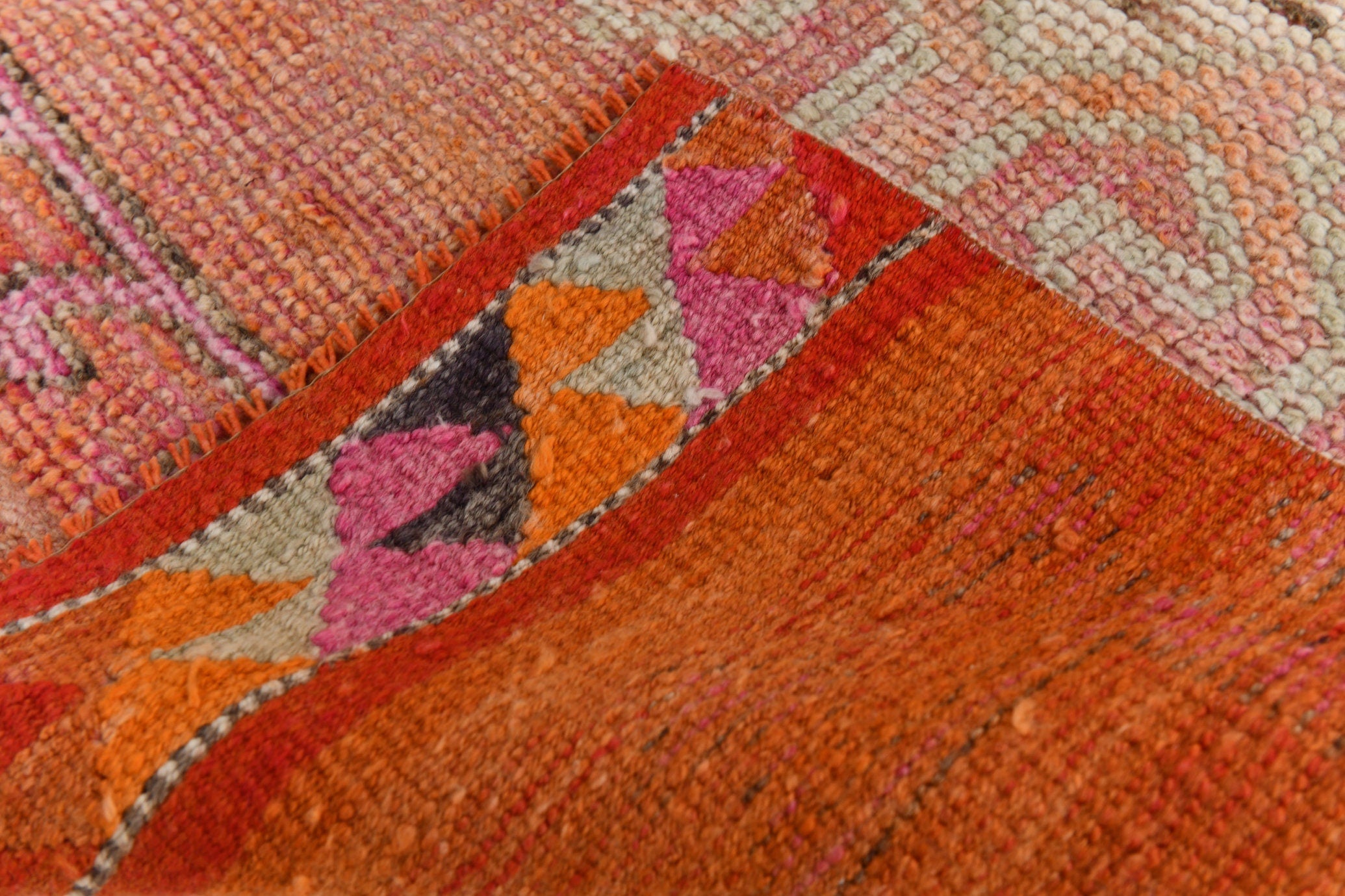 Vintage Herki Runner Rug 2’12’’ x 9’11’’ ft