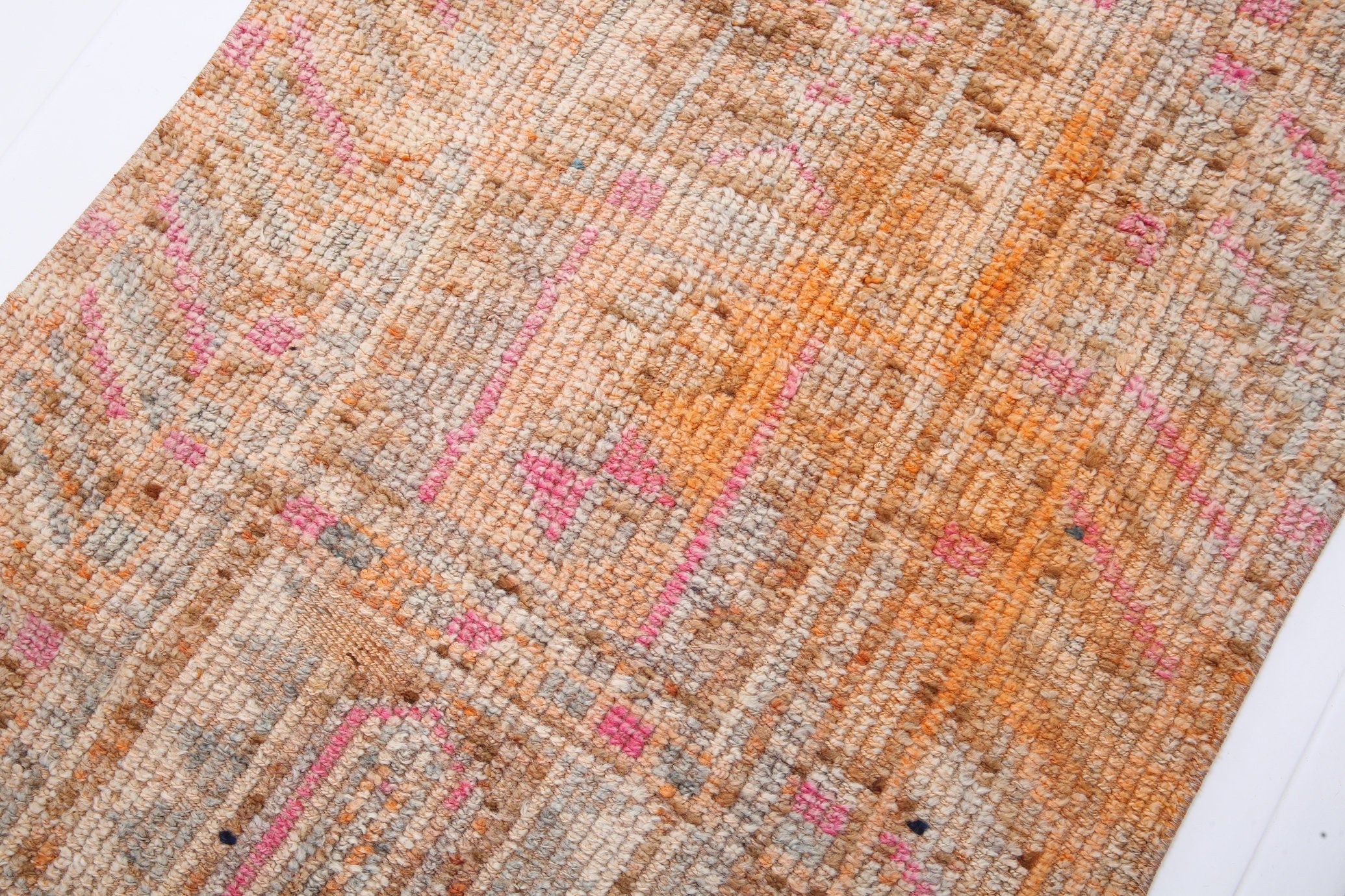 Vintage Herki Runner Rug 2’5’’ x 10’10’’ ft