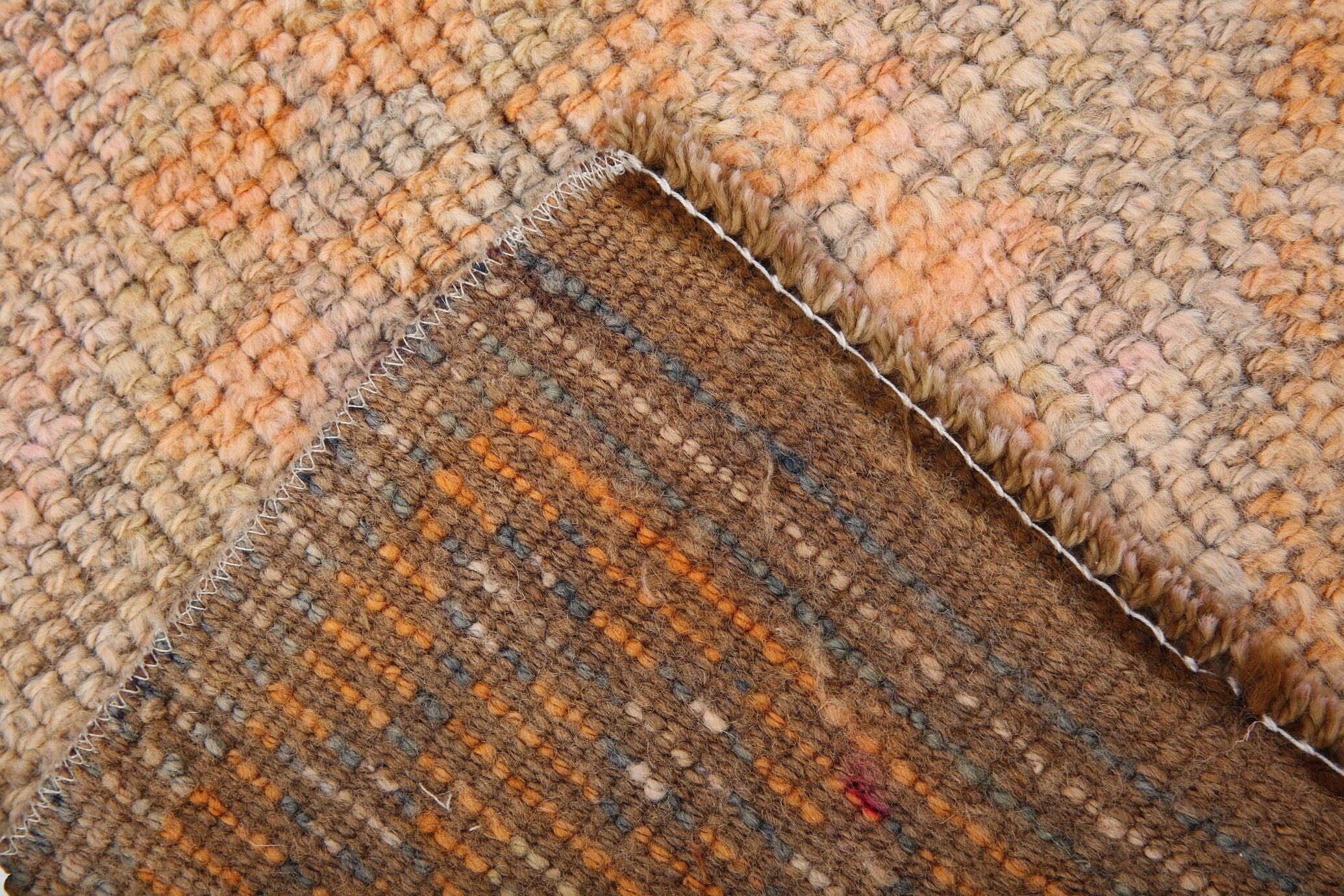 Vintage Herki Runner Rug 2'6" x 12'5" ft