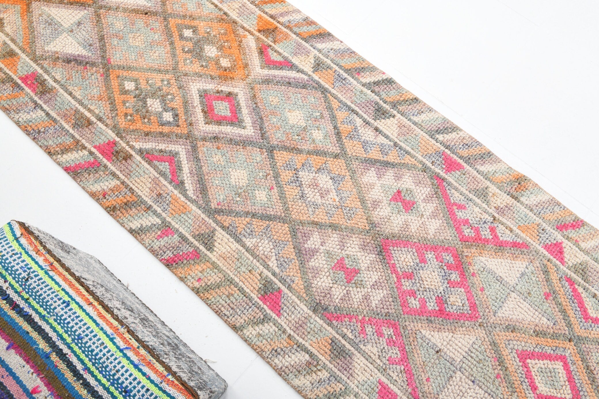 Vintage Herki Runner Rug 2’7’’ x 11’0’’ ft