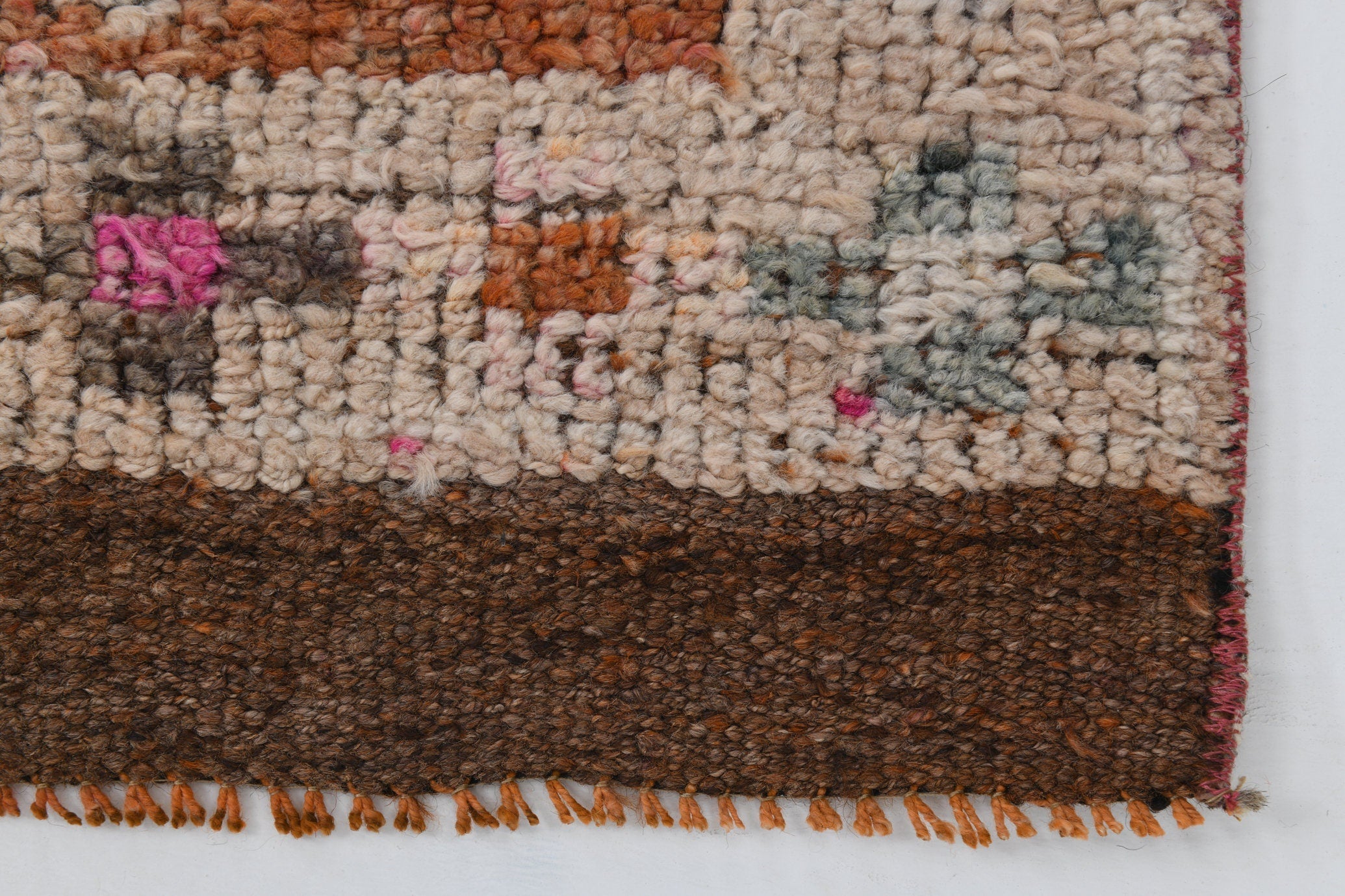 Vintage Herki Runner Rug 2'7" x 11'11" ft