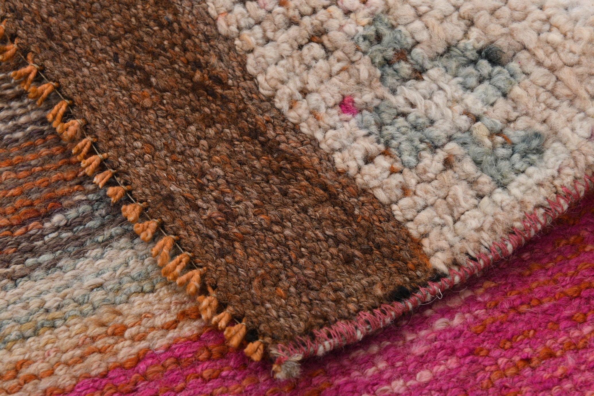 Vintage Herki Runner Rug 2'7" x 11'11" ft