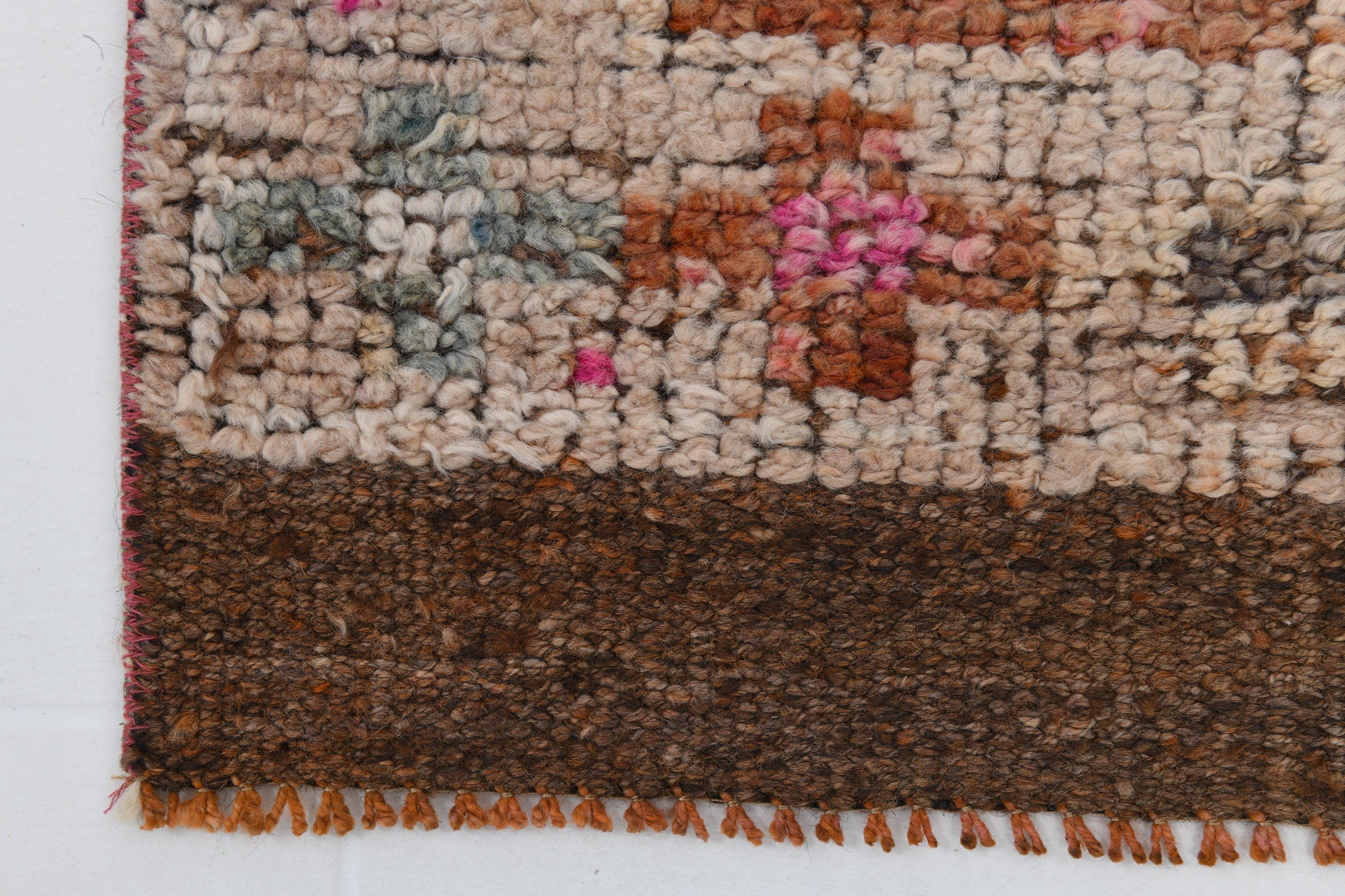 Vintage Herki Runner Rug 2'7" x 11'11" ft