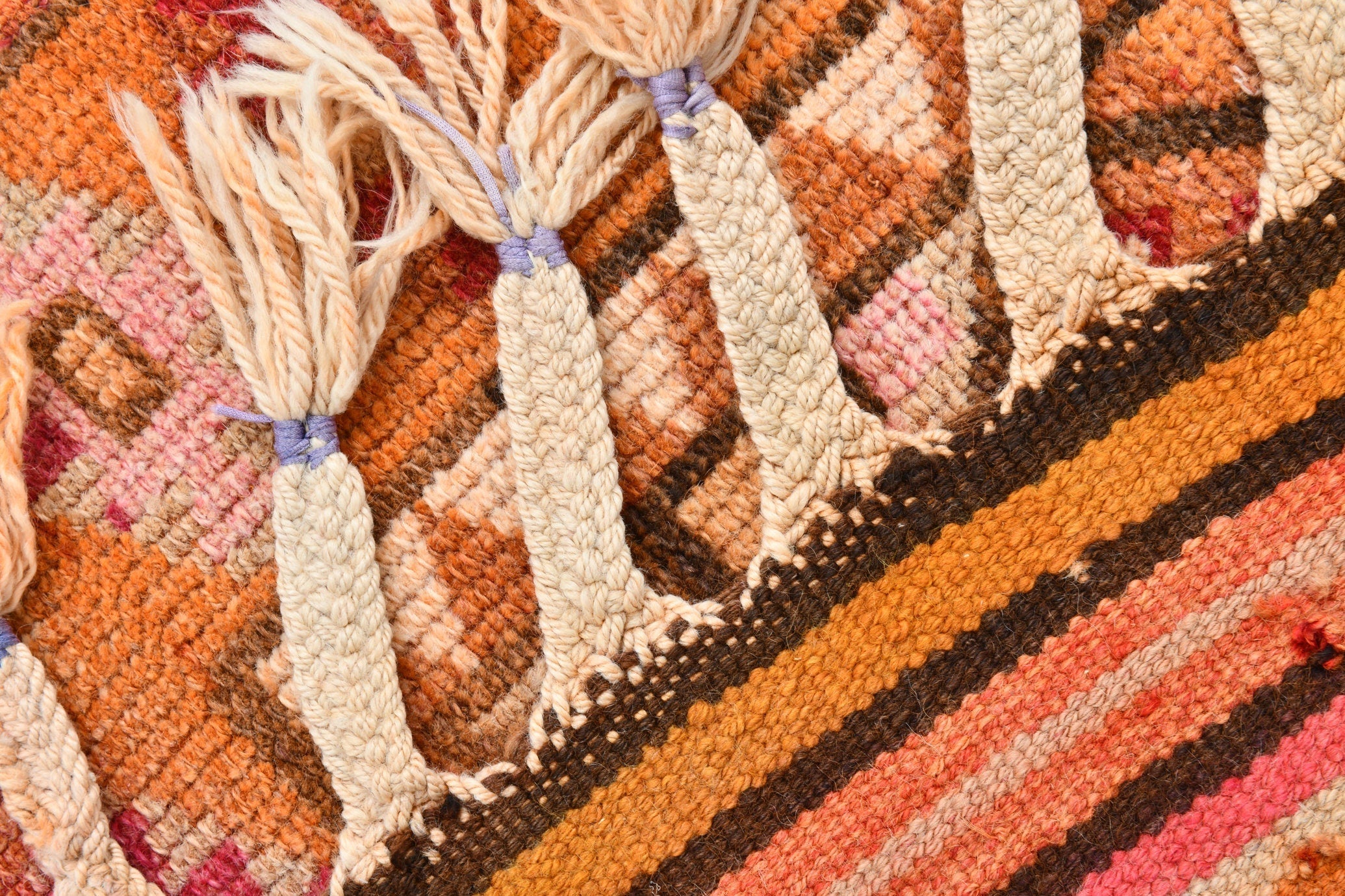 Vintage Herki Runner Rug 2'7" x 11'2" ft