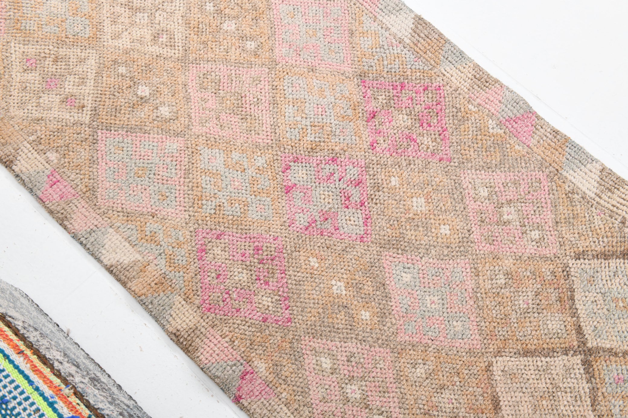 Vintage Herki Runner Rug 2'7" x 11'9" ft