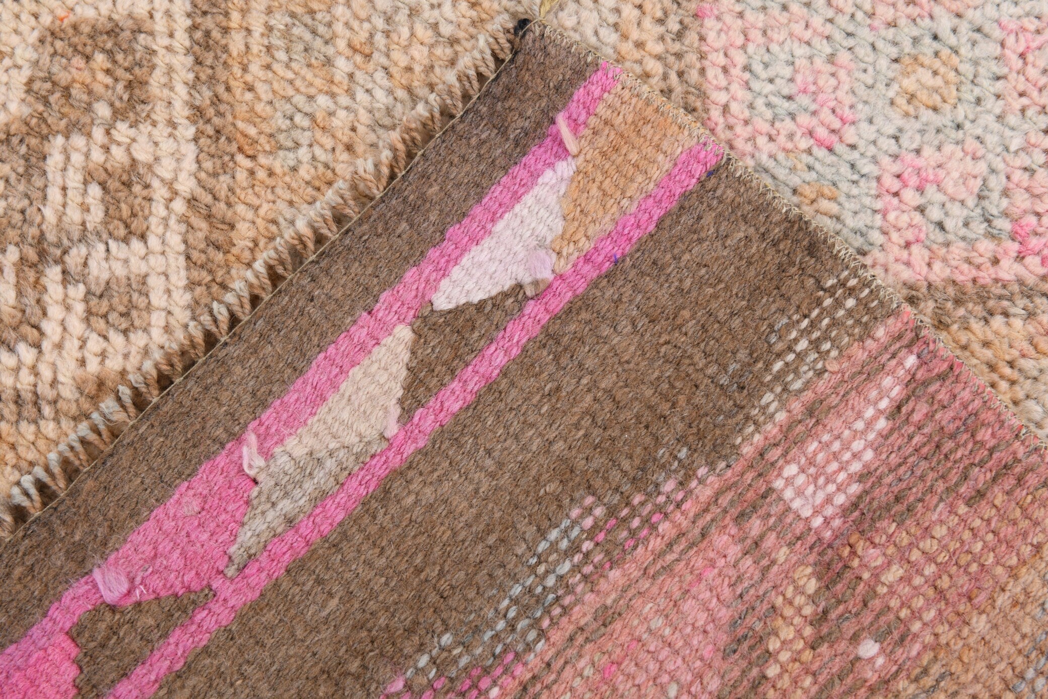 Vintage Herki Runner Rug 2'7" x 11'9" ft