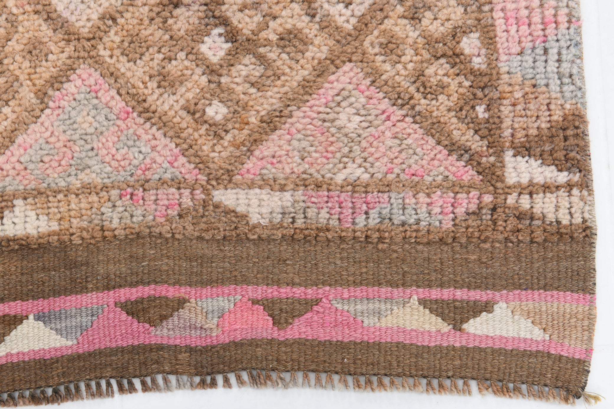 Vintage Herki Runner Rug 2'7" x 11'9" ft