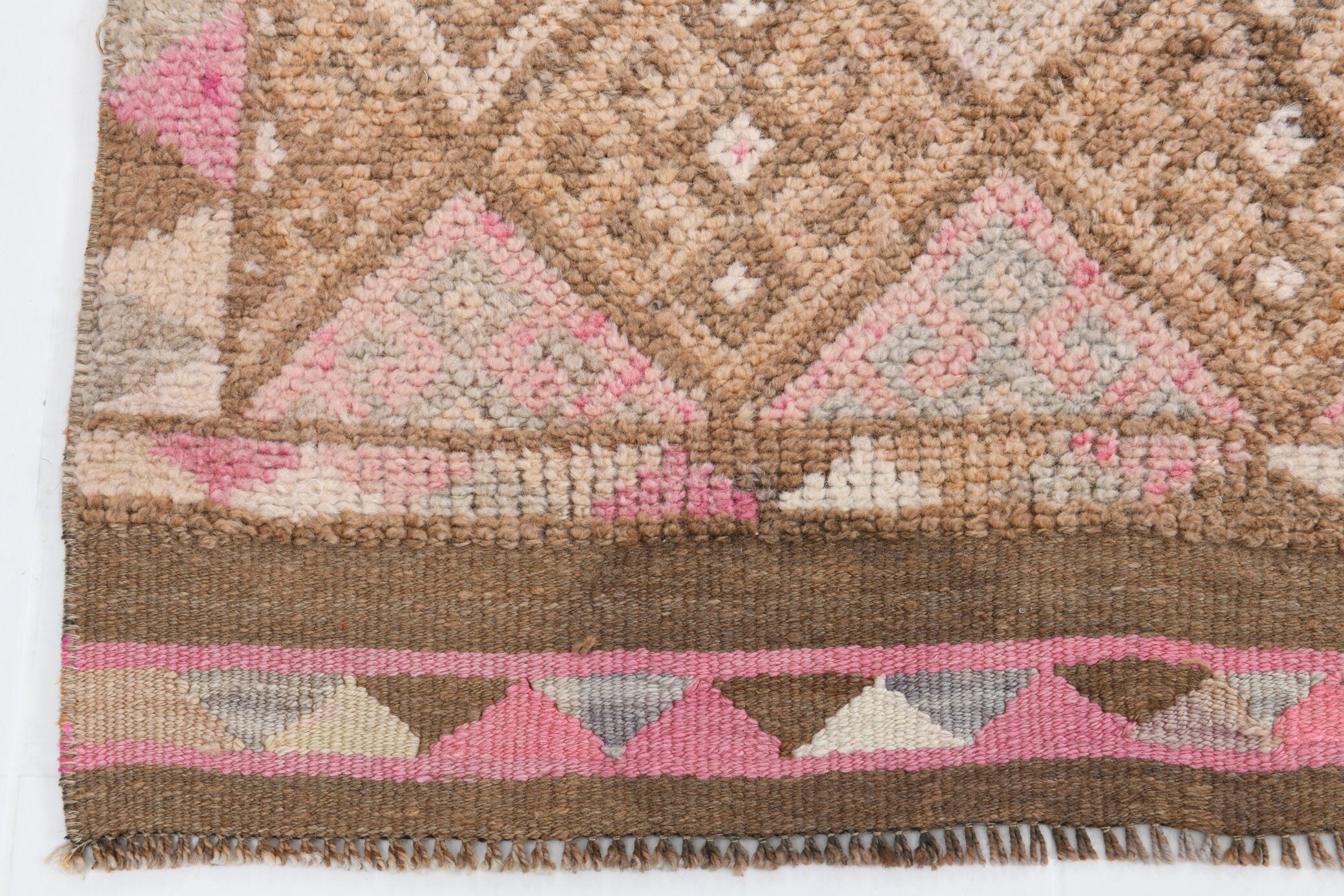 Vintage Herki Runner Rug 2'7" x 11'9" ft