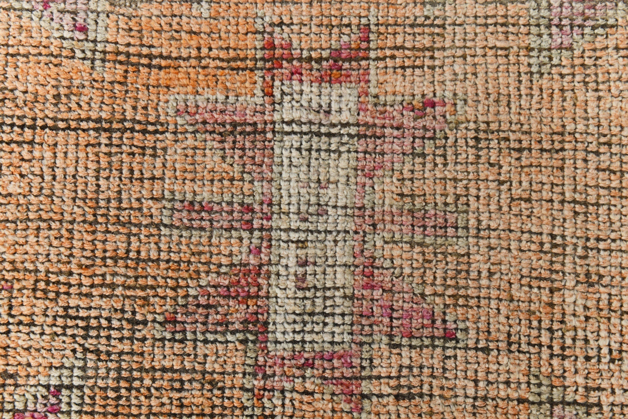 Vintage Herki Runner Rug 2’7’’ x 12’2’’ ft