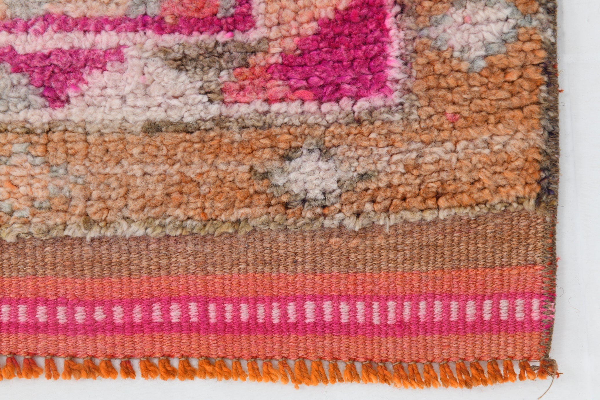 Vintage Herki Runner Rug 2'7" x 12'3" ft