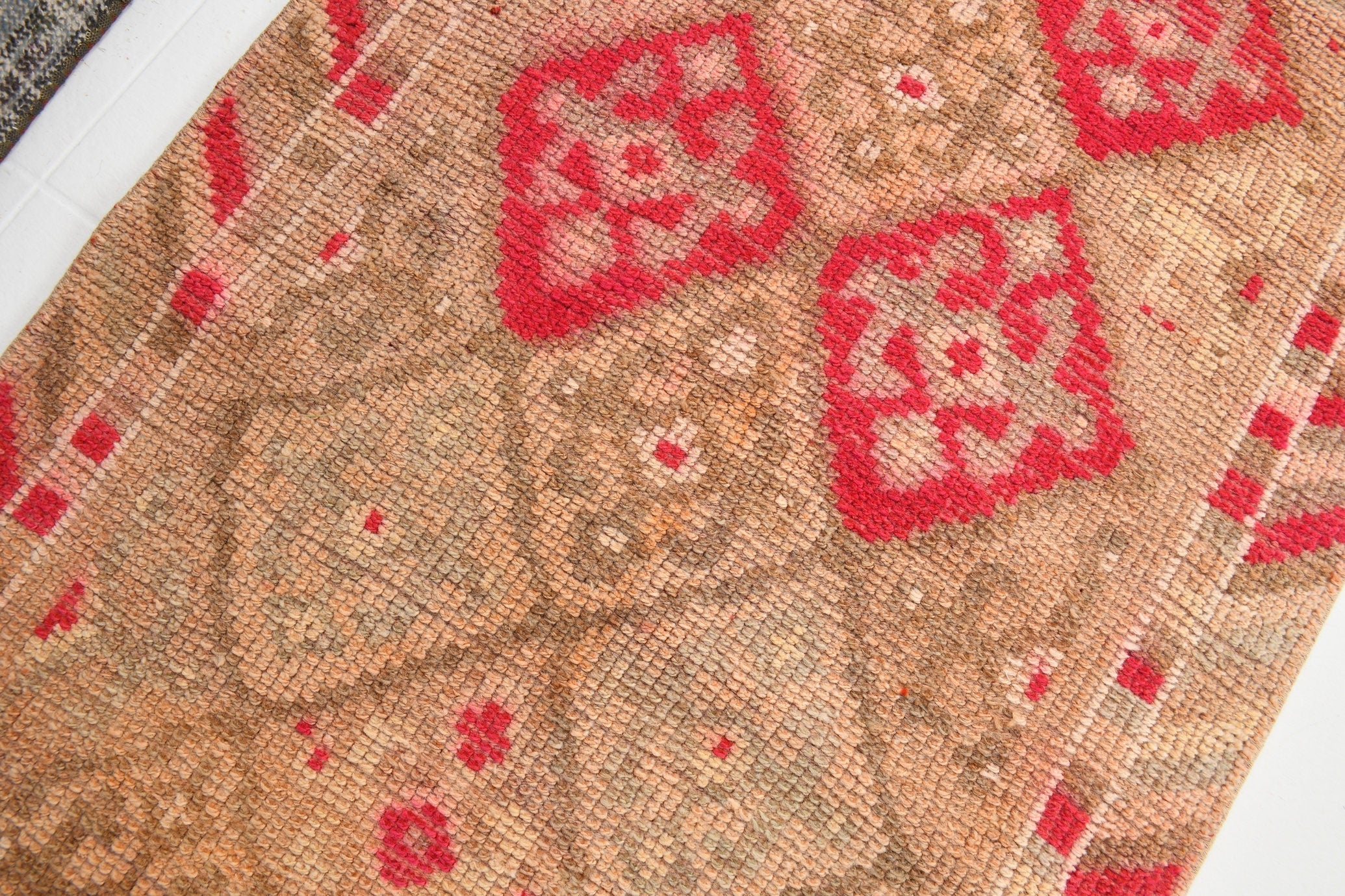 Vintage Herki Runner Rug 2’8’’ x 11’7’’ ft