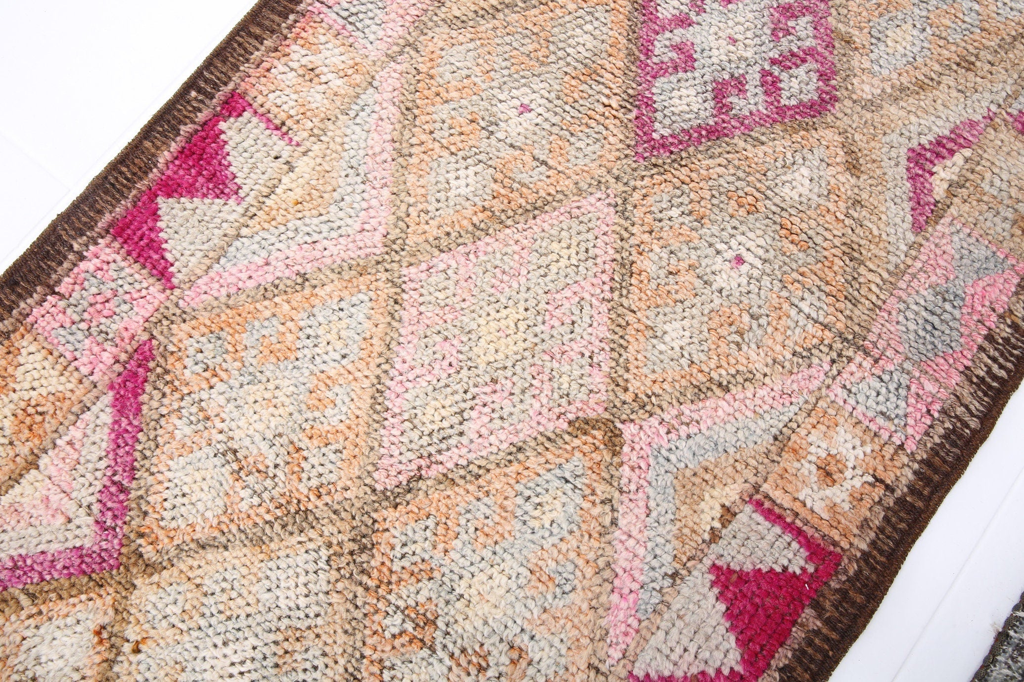 Vintage Herki Runner Rug 2'8" x 11'9" ft