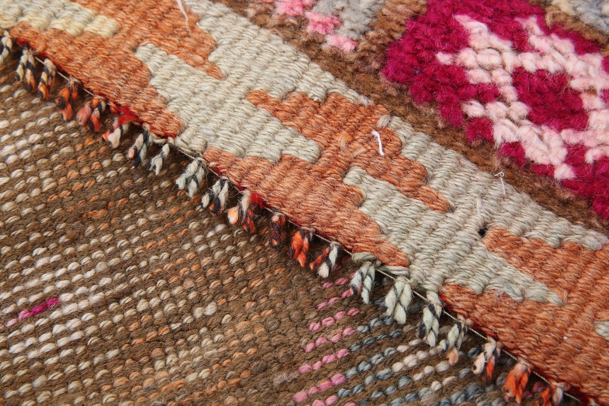 Vintage Herki Runner Rug 2'8" x 11'9" ft