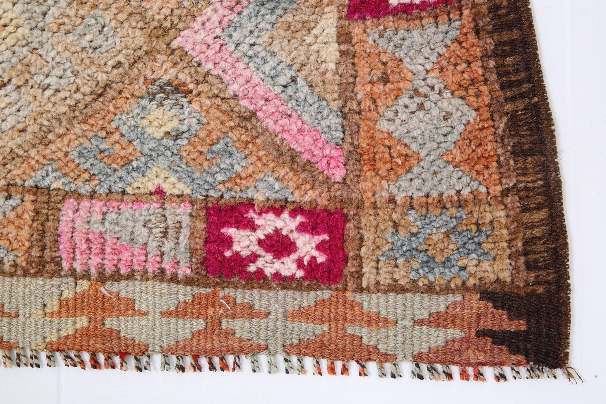 Vintage Herki Runner Rug 2'8" x 11'9" ft