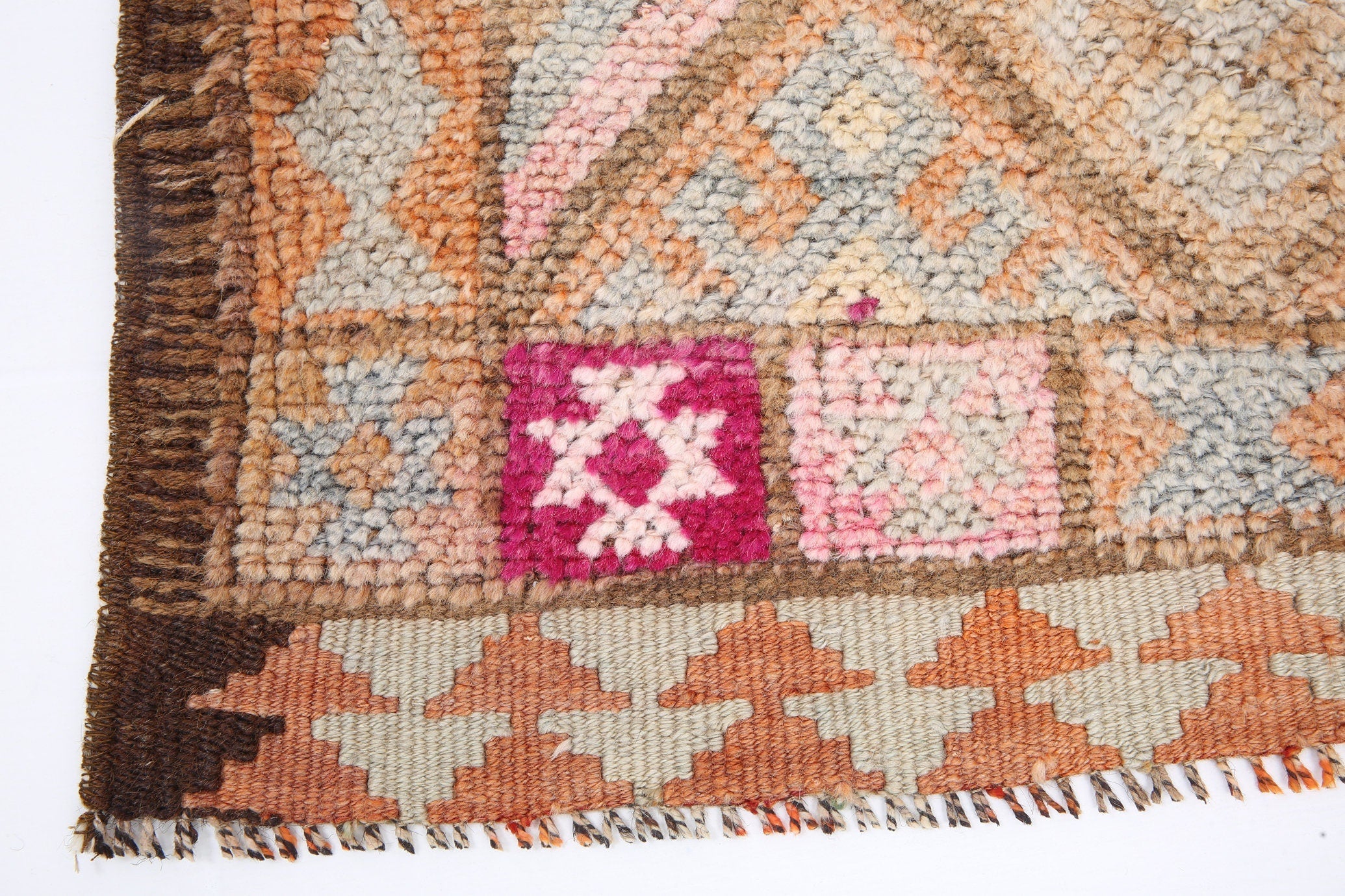 Vintage Herki Runner Rug 2'8" x 11'9" ft