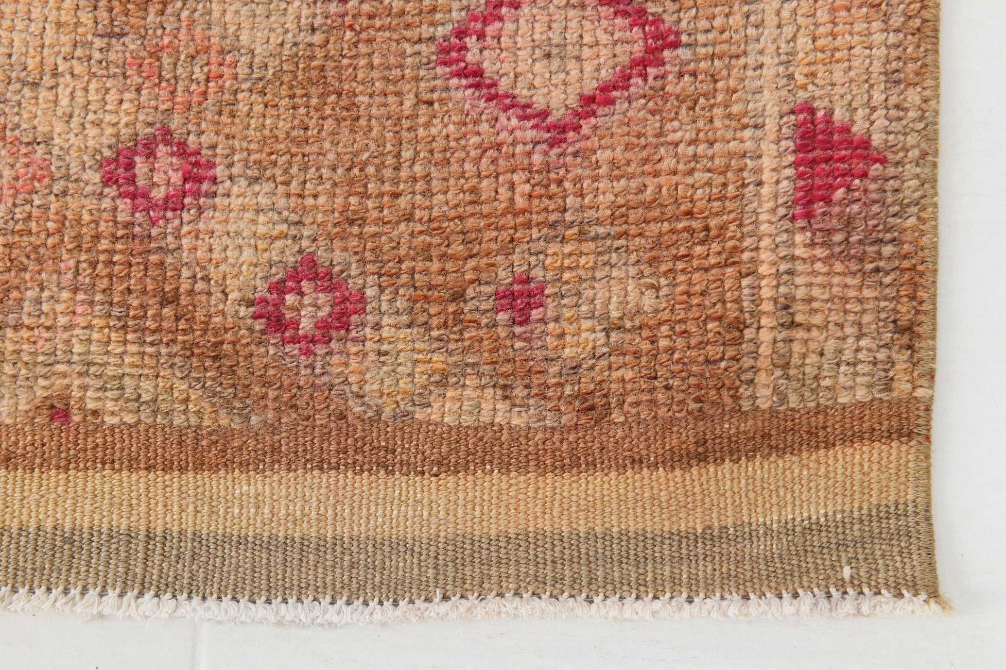 Vintage Herki Runner Rug 2’8’’ x 12’12’’ ft
