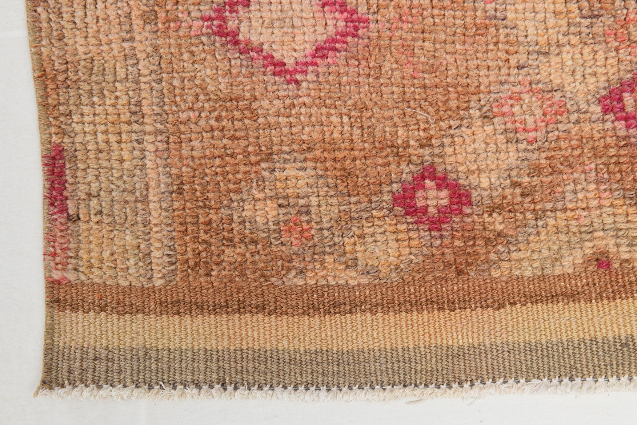 Vintage Herki Runner Rug 2’8’’ x 12’12’’ ft