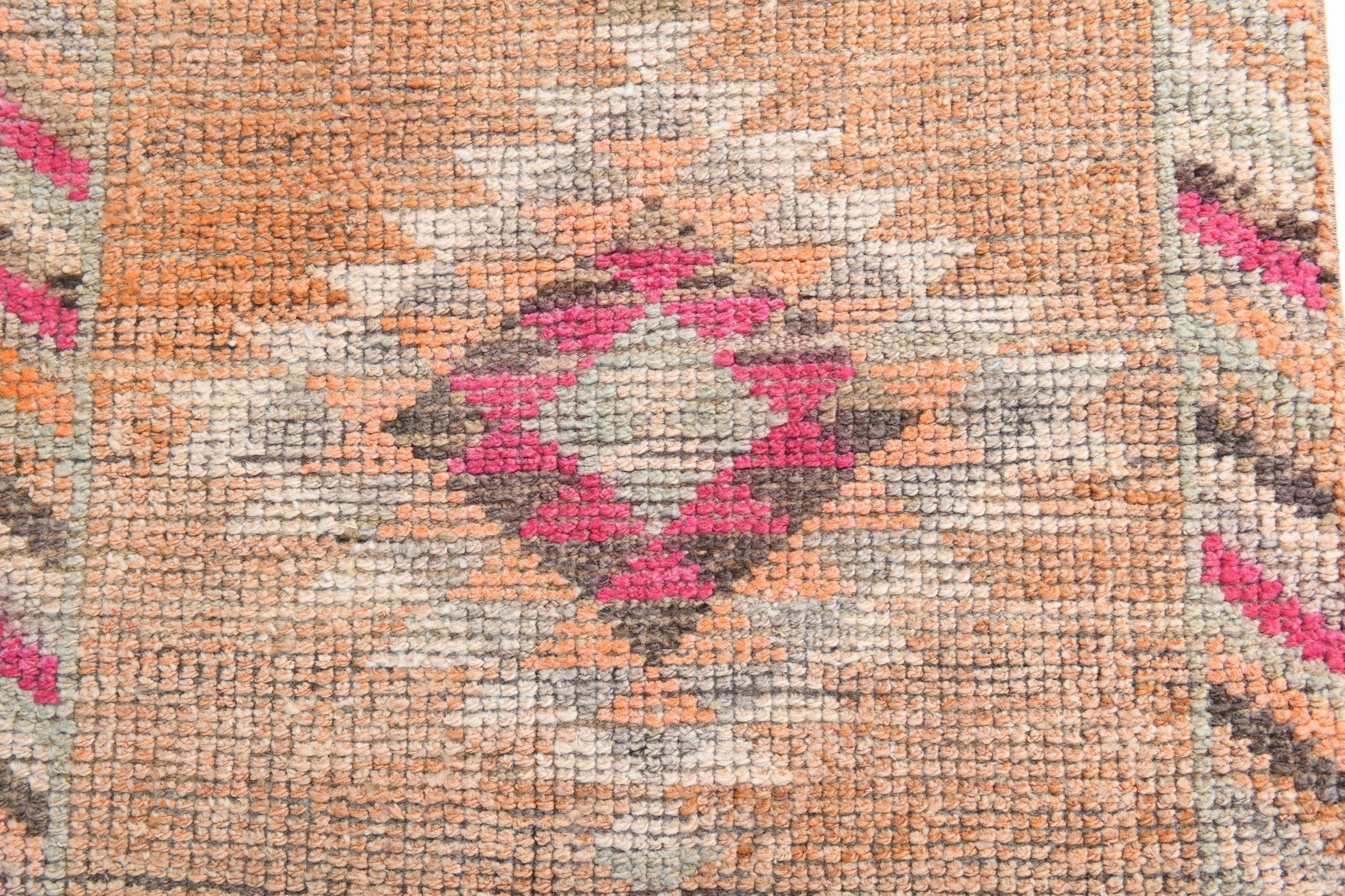 Vintage Herki Runner Rug 2’8’’ x 12’6’’ ft