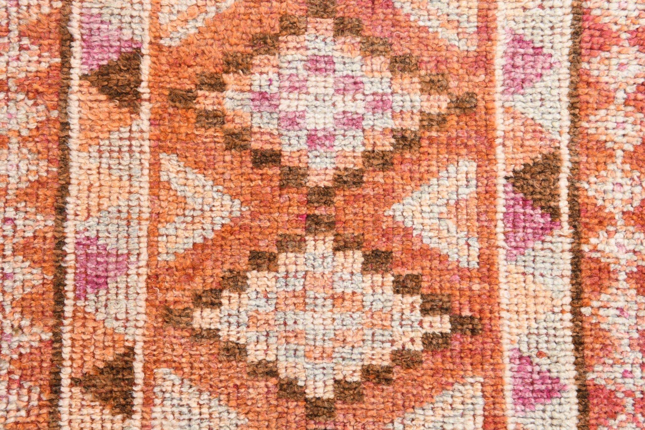 Vintage Herki Runner Rug 2'8" x 12'6" ft